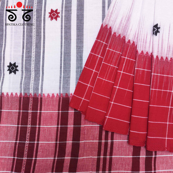 Begampur Handwoven Cotton Saree New!