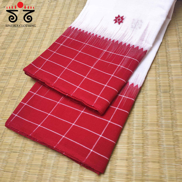 Begampur Handwoven Cotton Saree New!