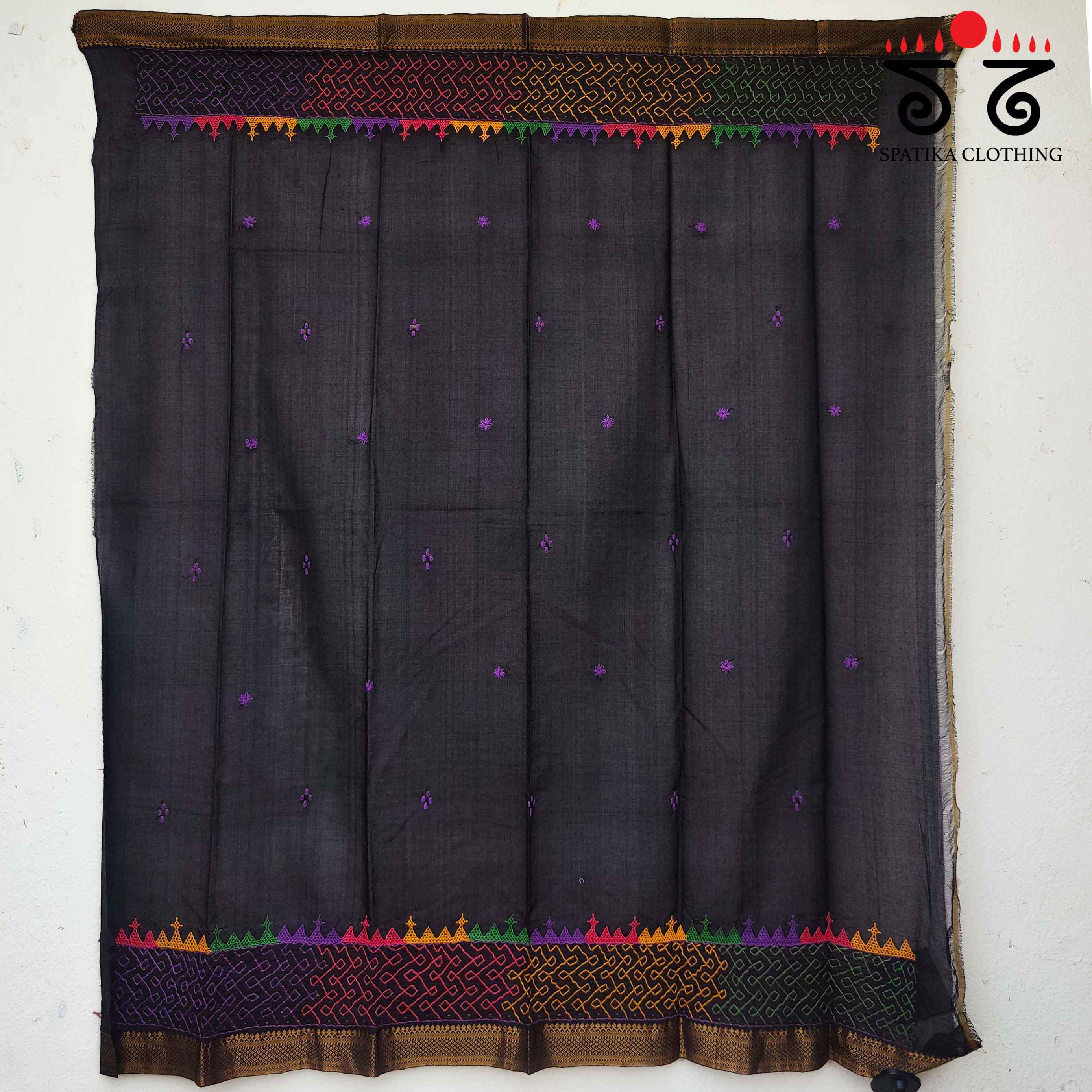 Lambani Hand-embroidered Blouse Fabric