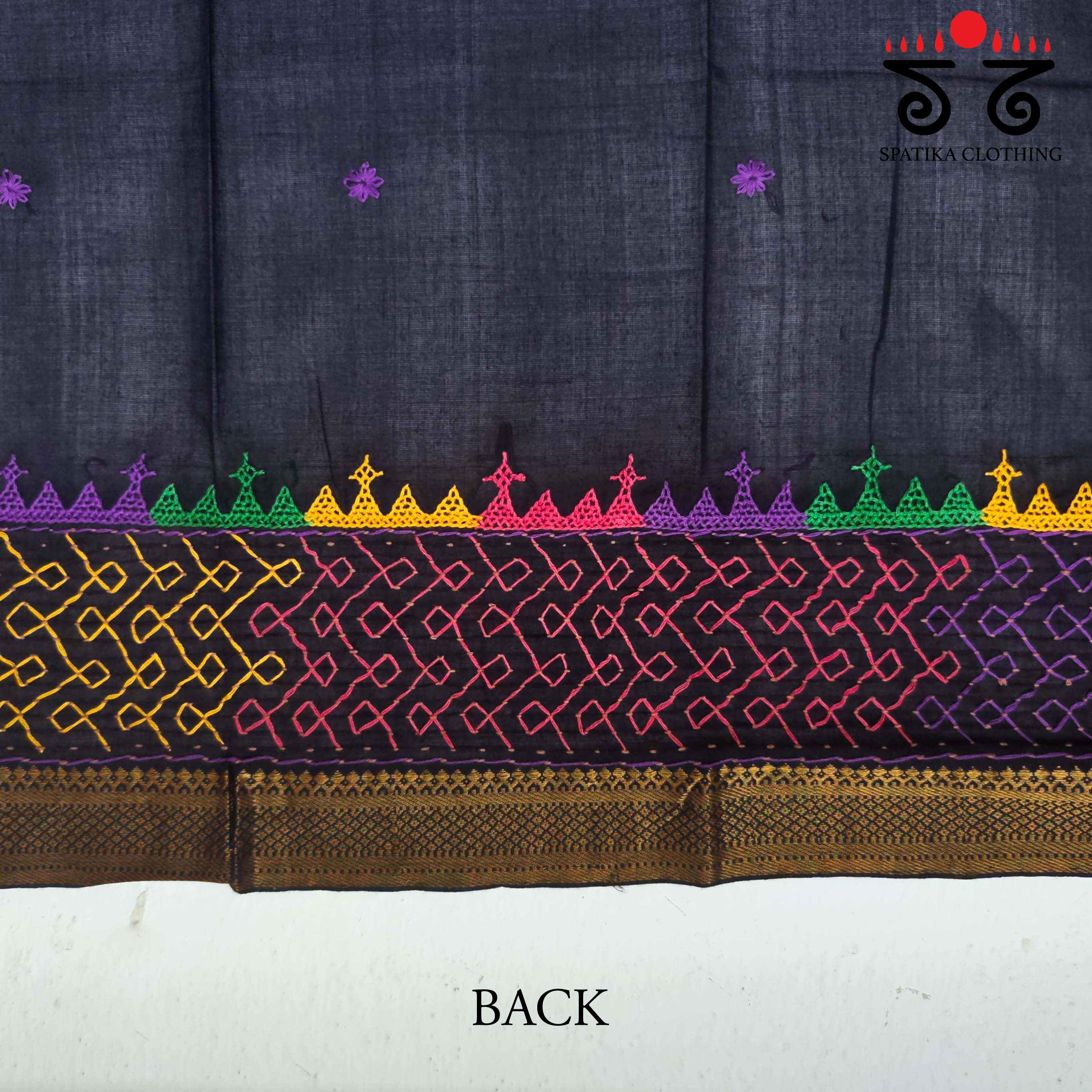 Lambani Hand-embroidered Blouse Fabric