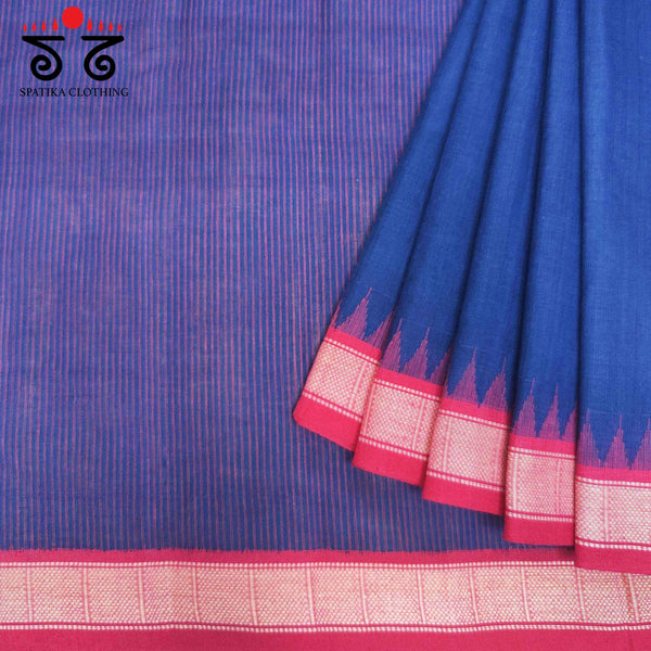 Ponduru Handspun Cotton Saree New!