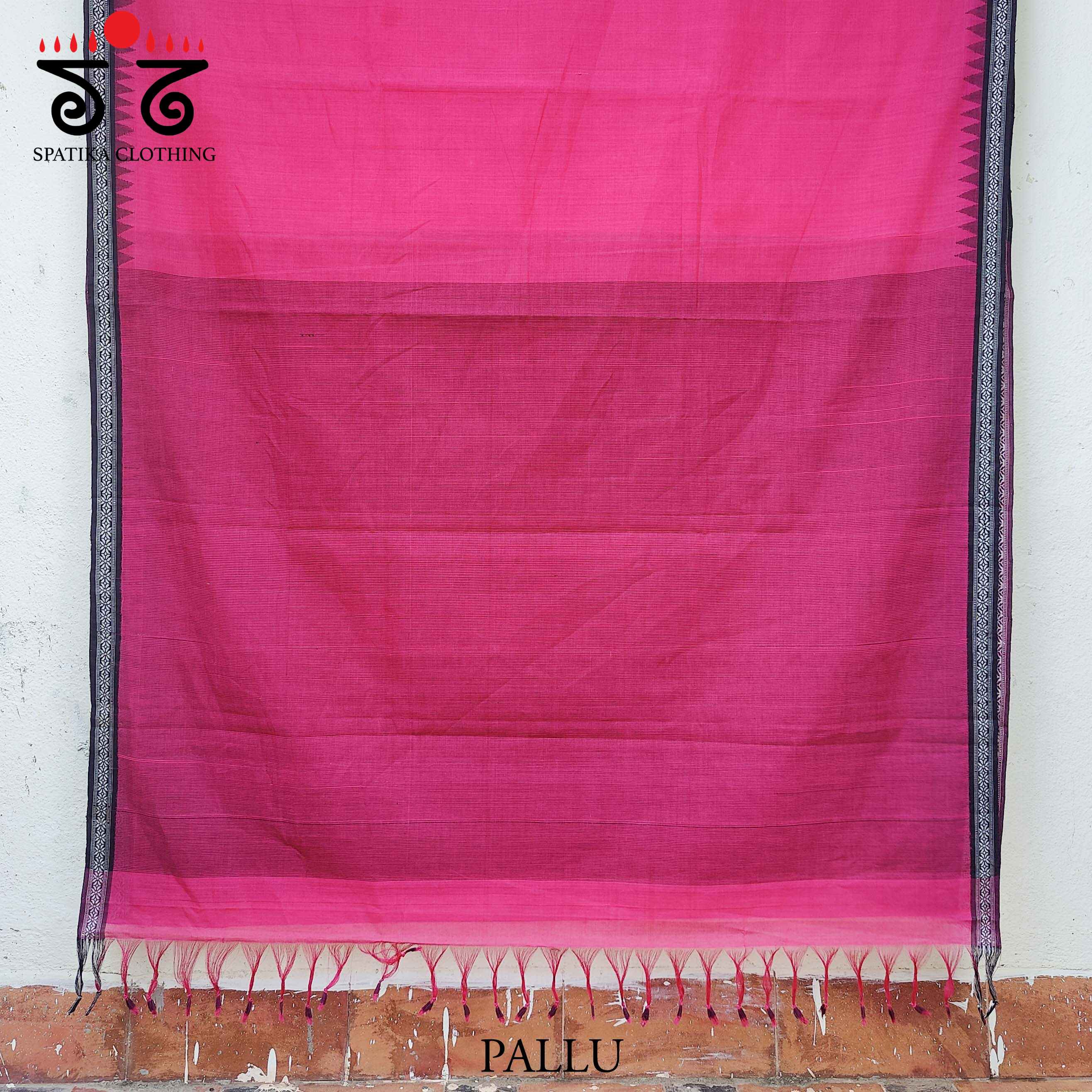 Ponduru Handspun Cotton Saree New!