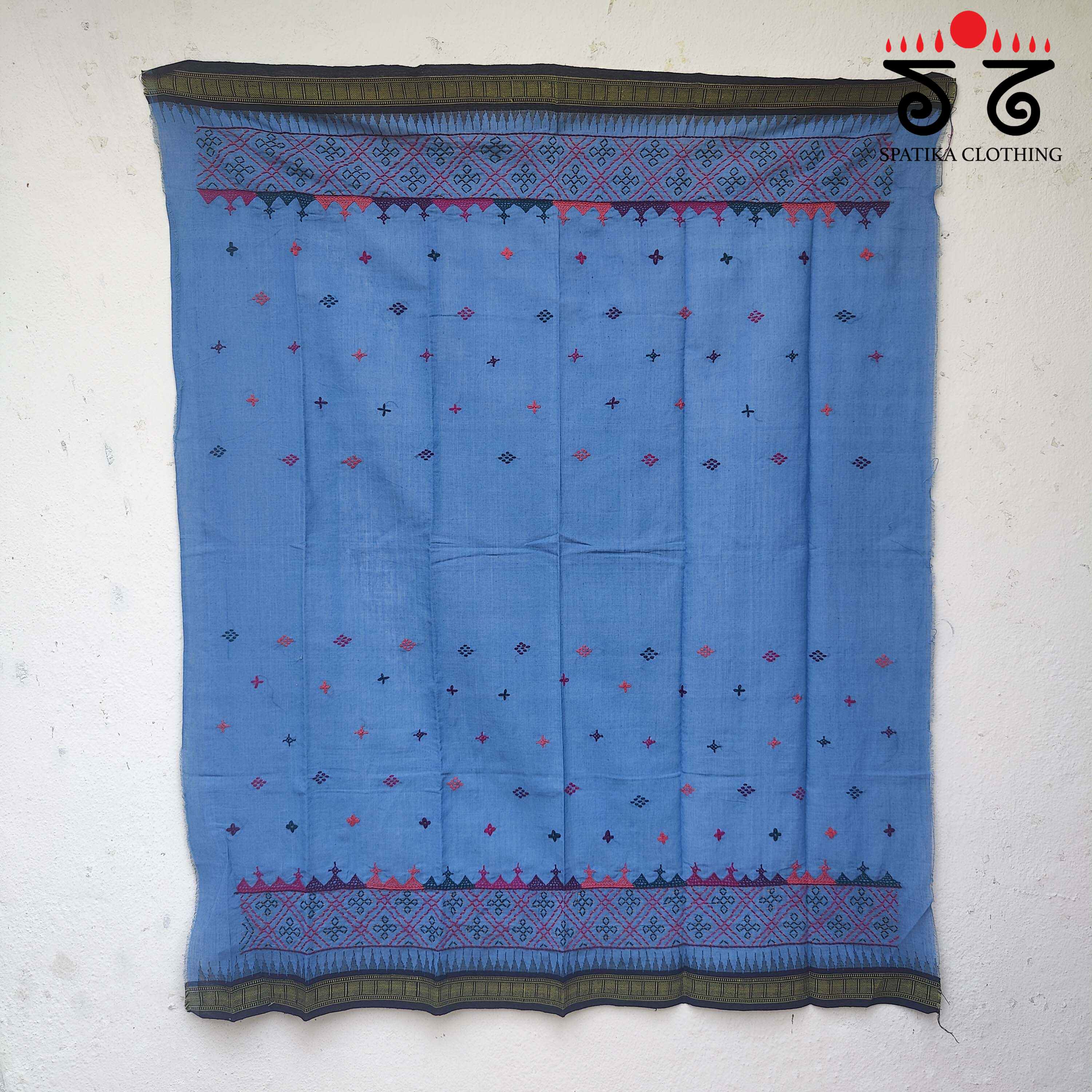 Lambani Hand-embroidered Blouse Fabric