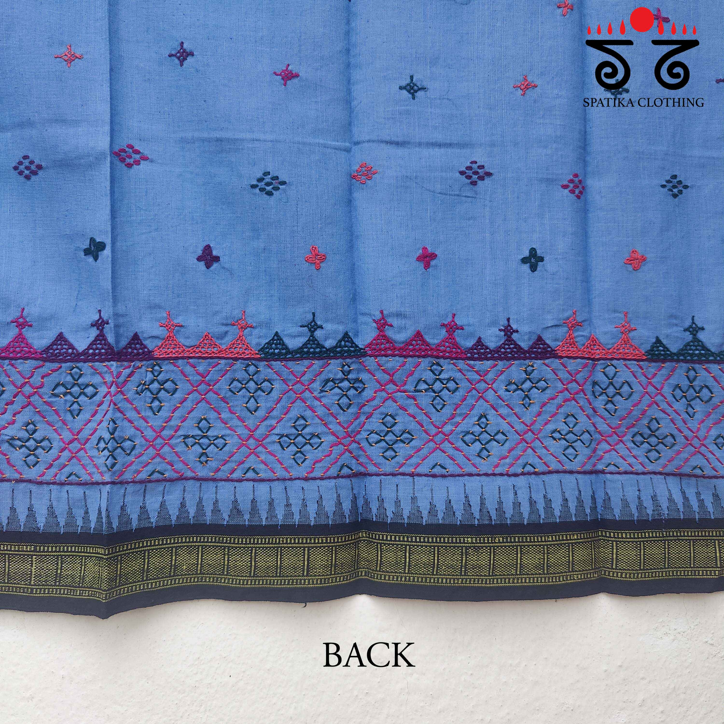Lambani Hand-embroidered Blouse Fabric