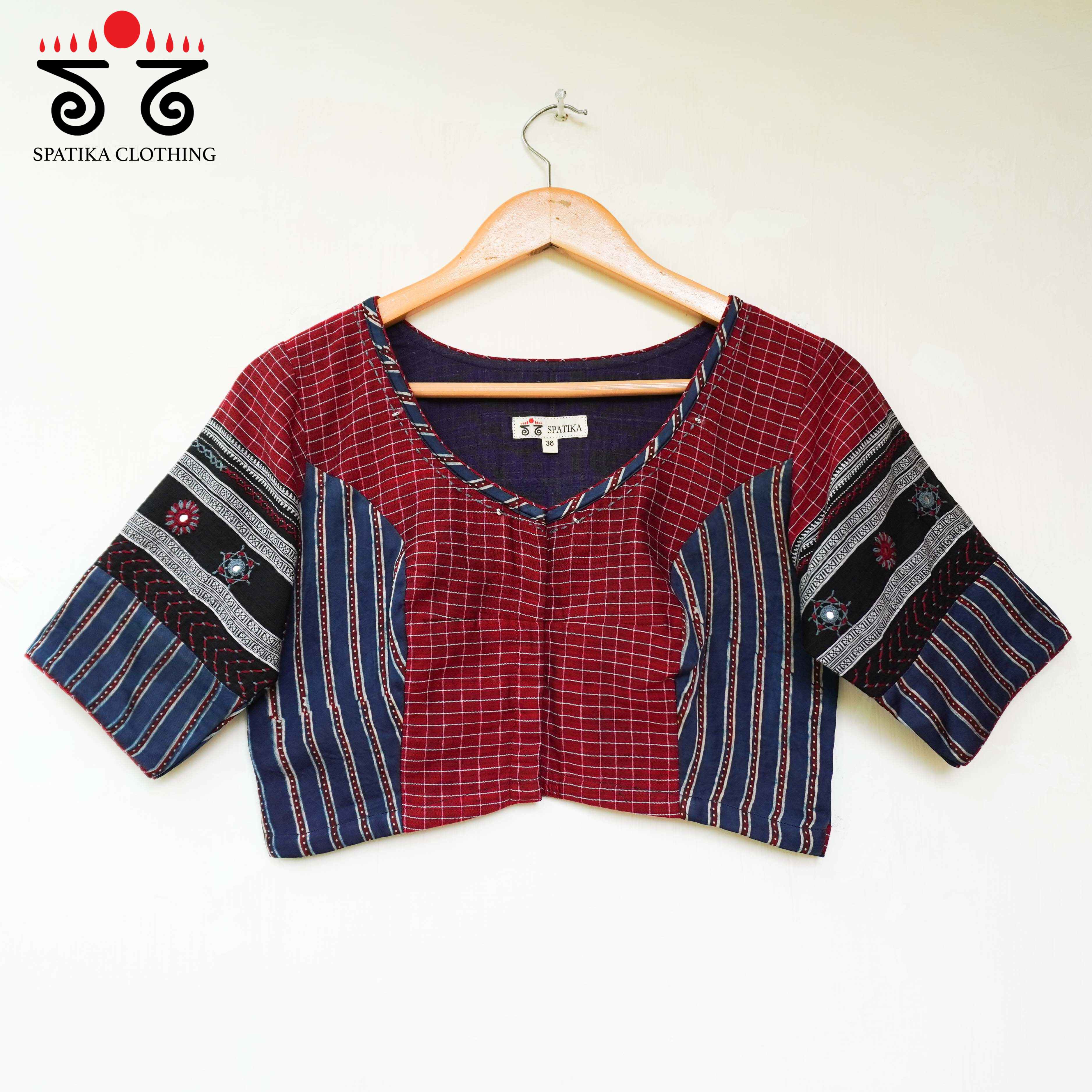 Ajrak Lambani-Handcrafted Blouse - New!