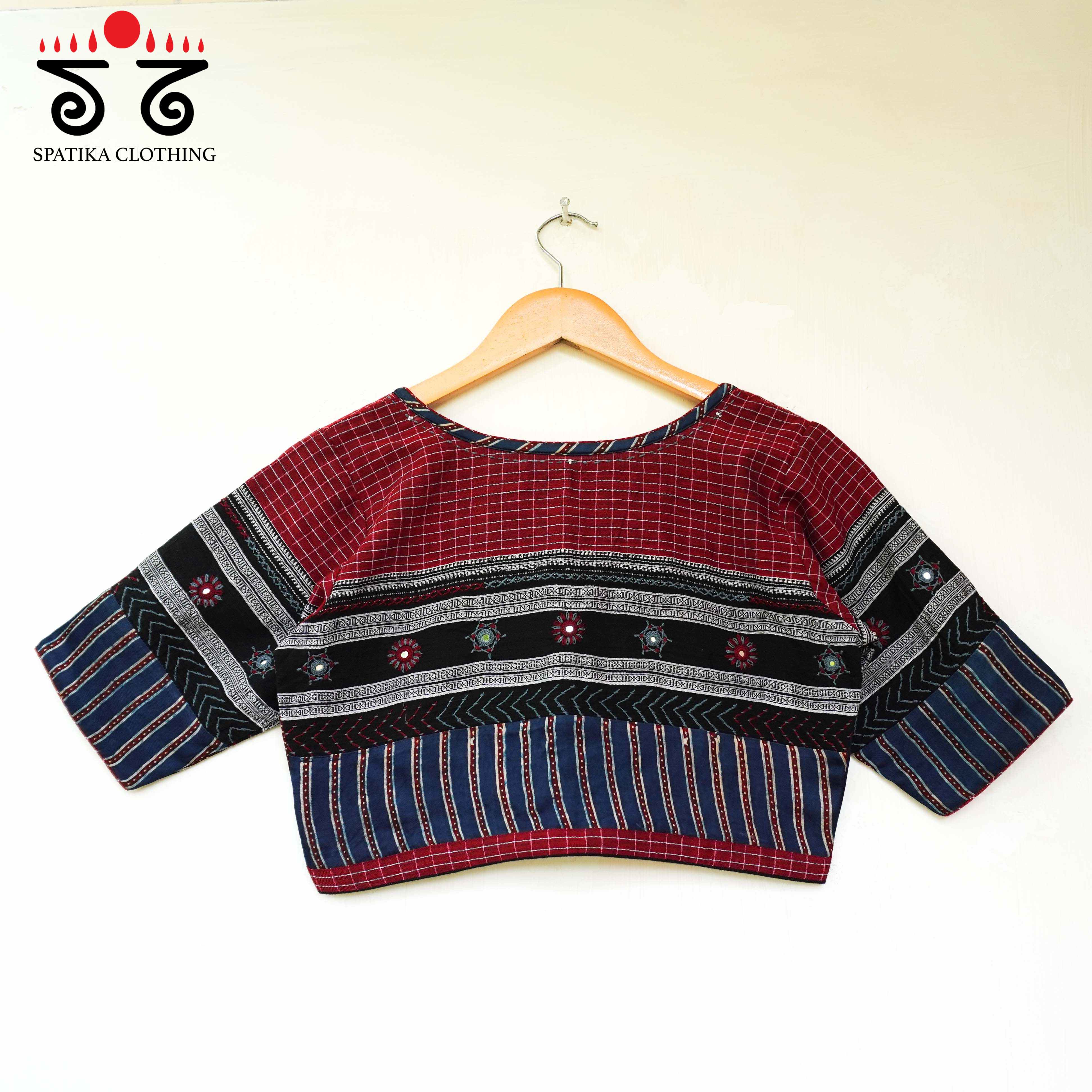 Ajrak Lambani-Handcrafted Blouse - New!