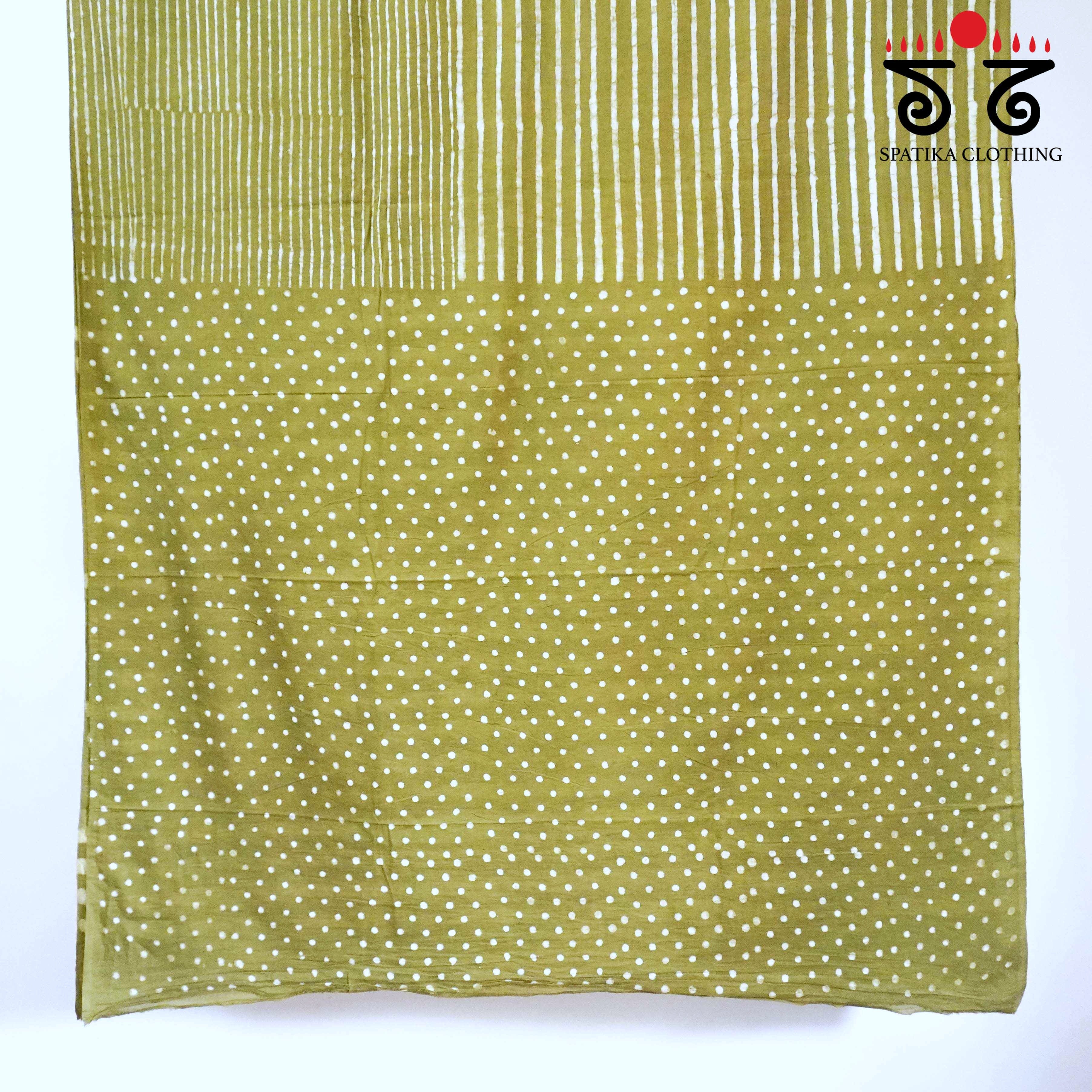 Hand Blockprinted Mul Cotton Saree