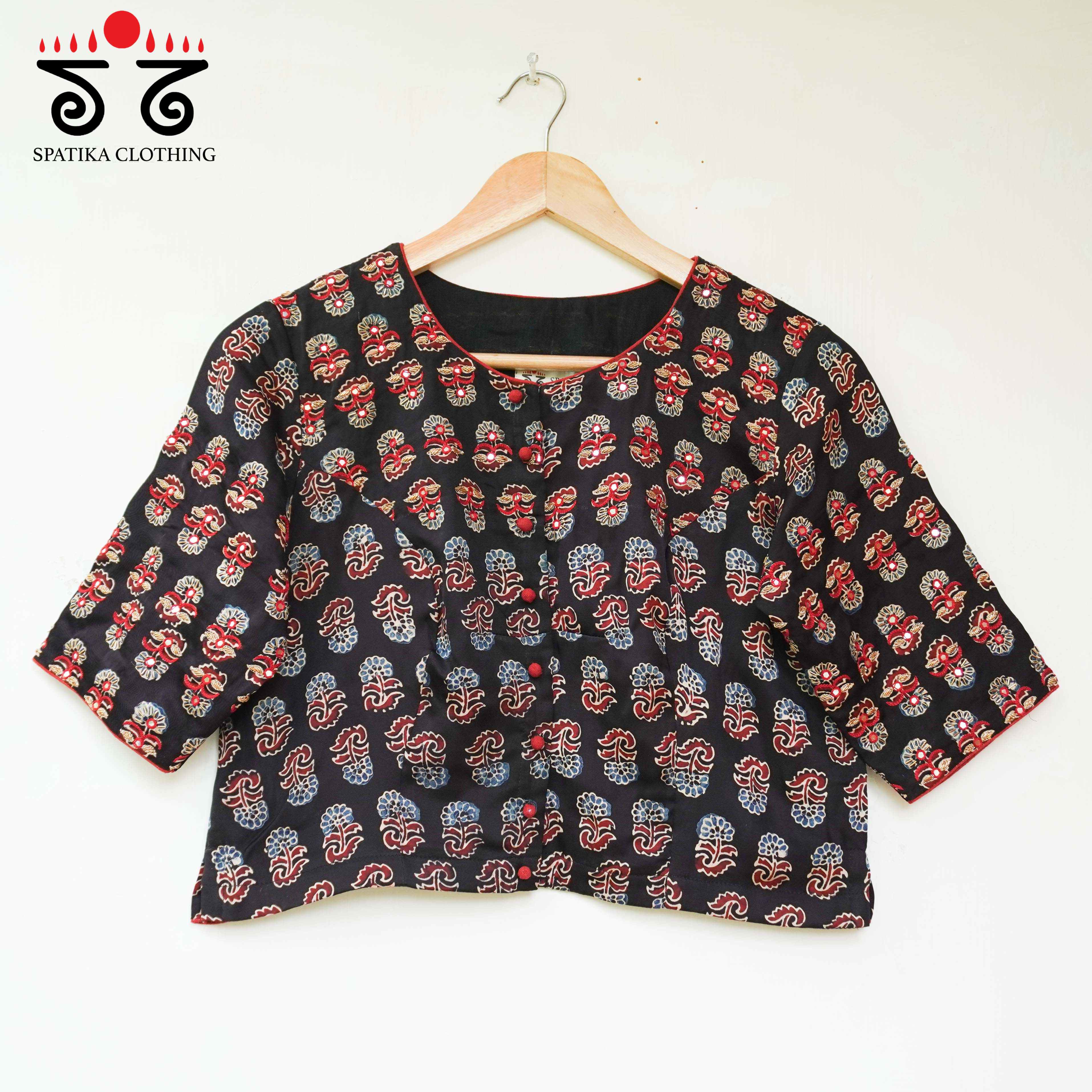 The Festive Modal Blouse