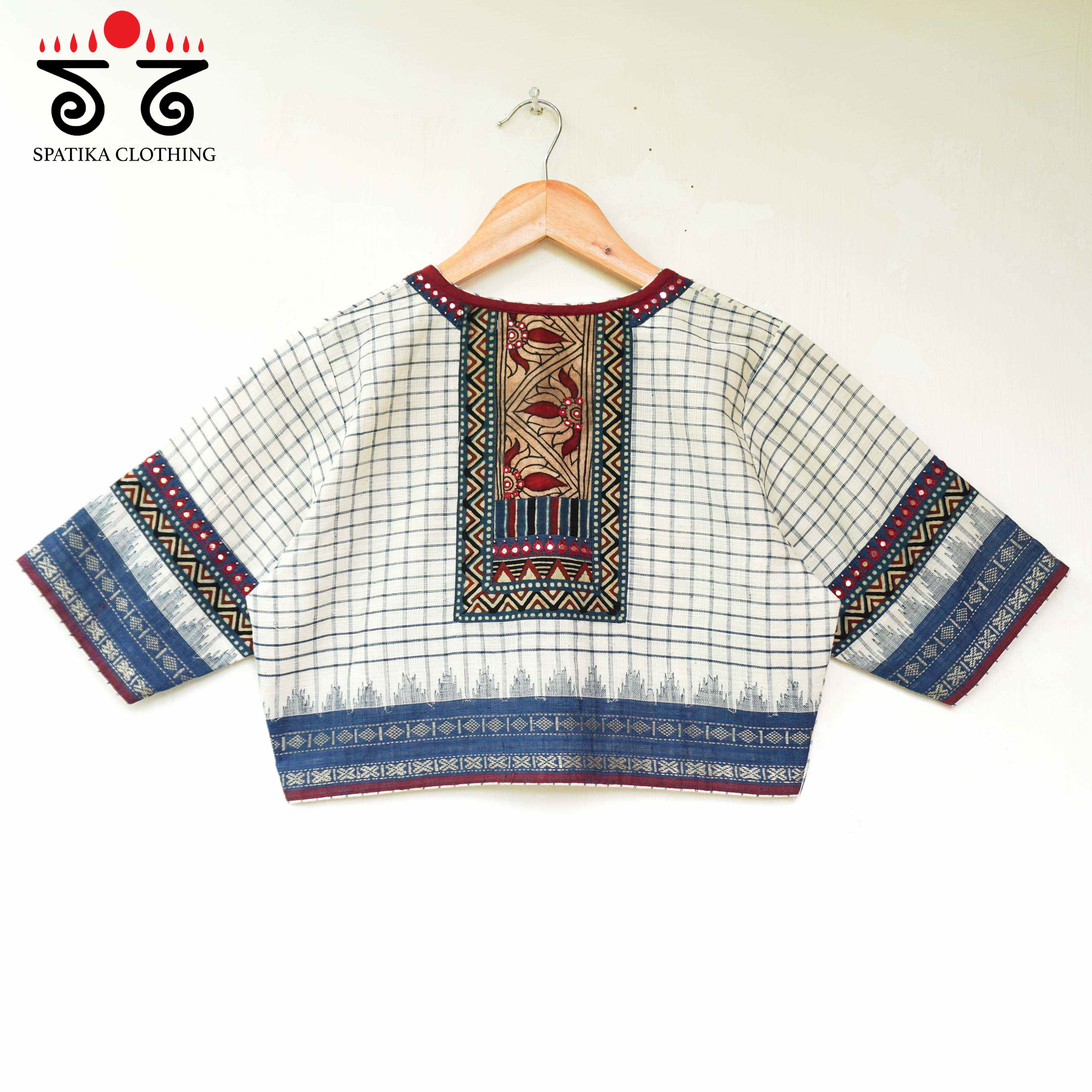 Ponduru Kalmakari Handcrafted Blouse