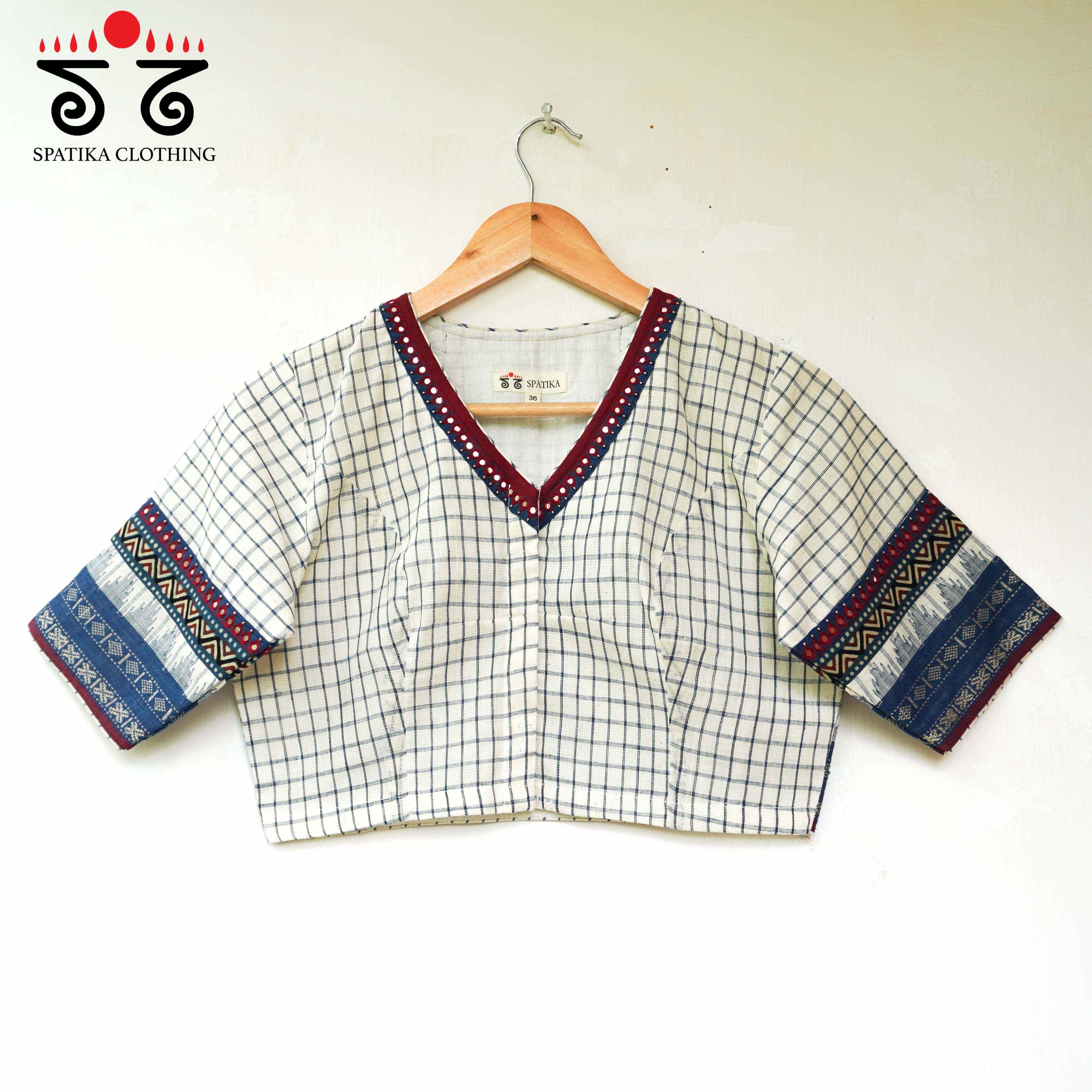 Ponduru Kalmakari Handcrafted Blouse