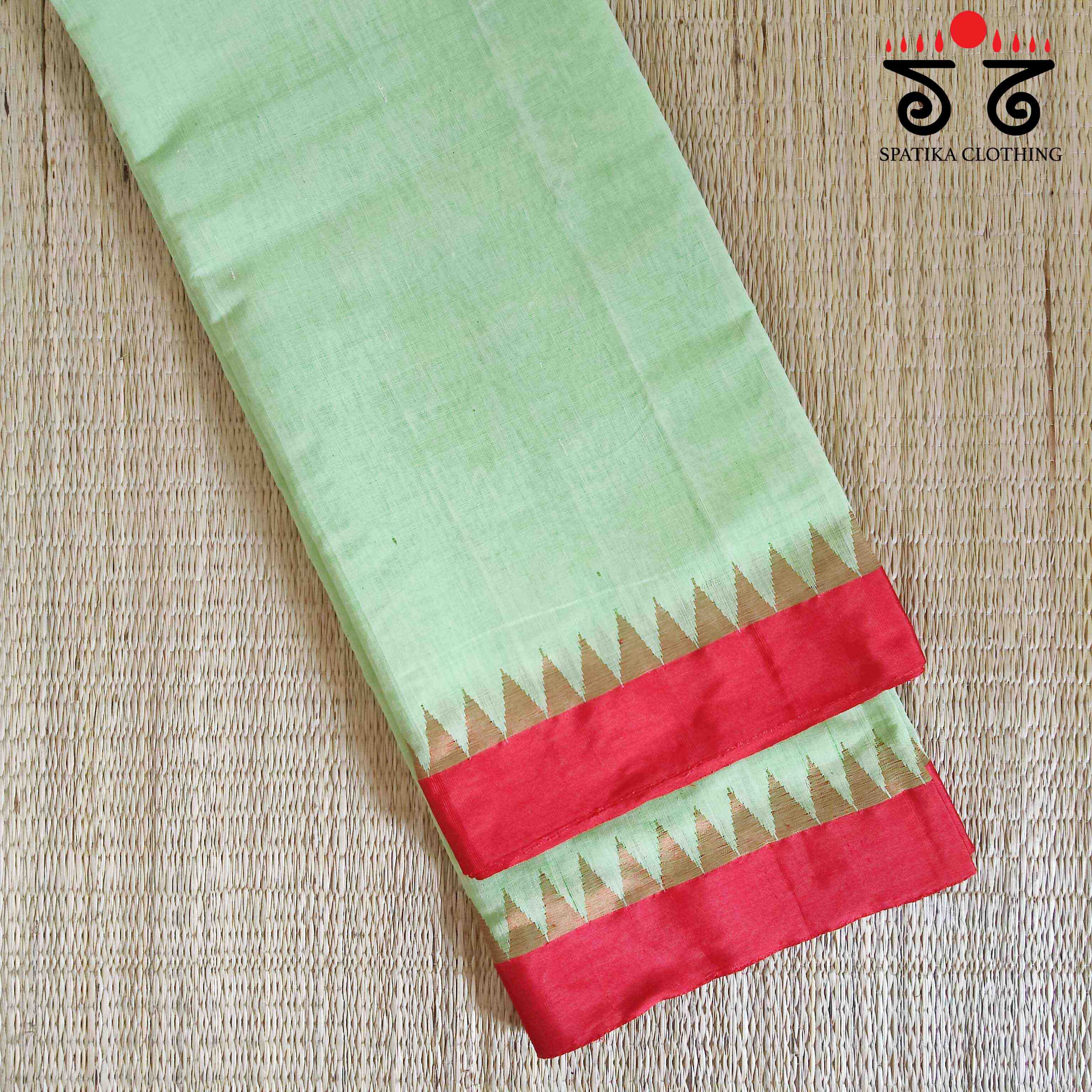 Ponduru Handspun Saree - With Silk border