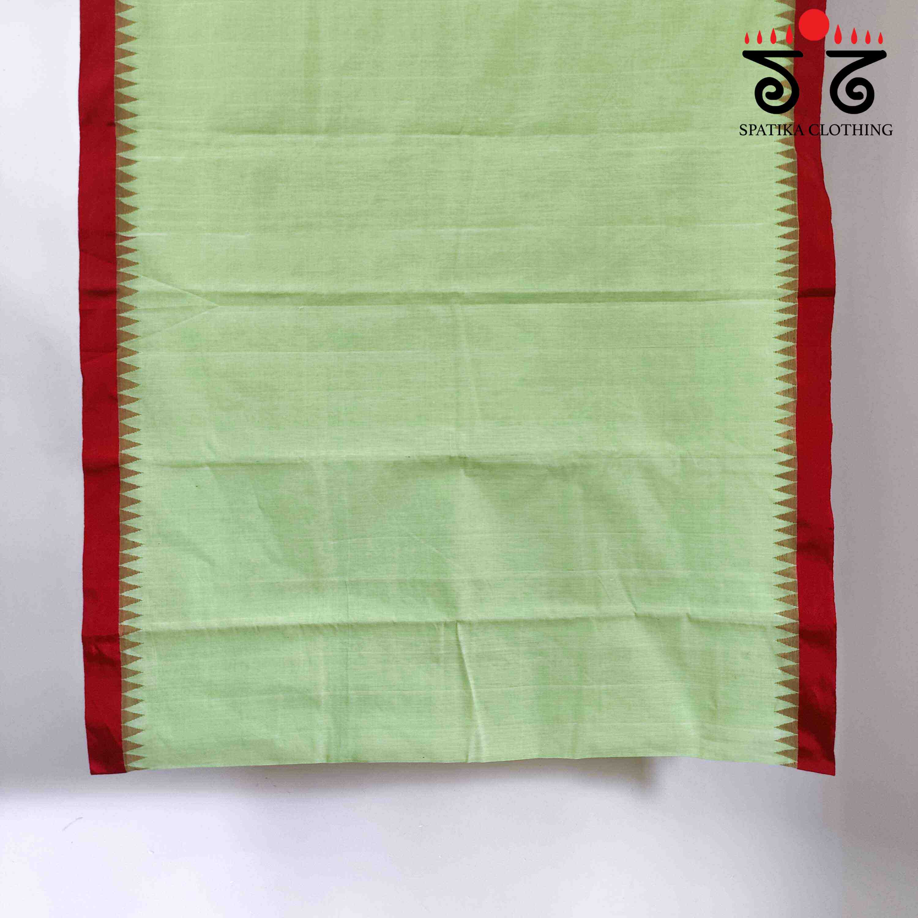 Ponduru Handspun Saree - With Silk border