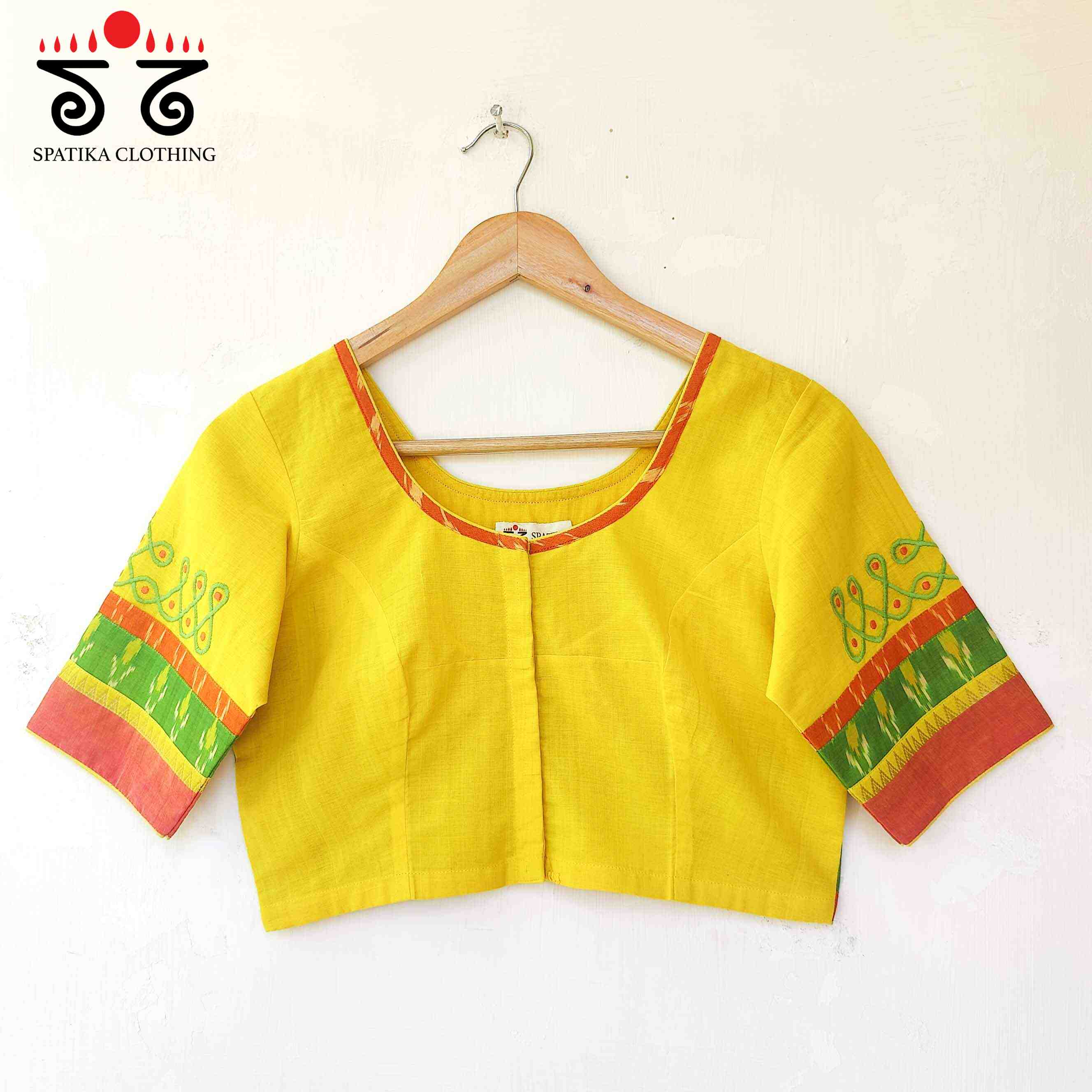 Prabhavati Kolam Handcrafted Blouse