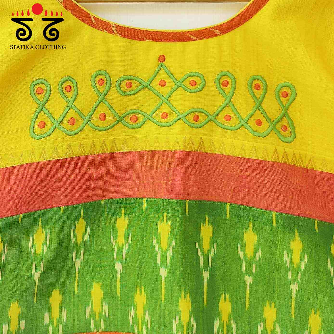 Prabhavati Kolam Handcrafted Blouse