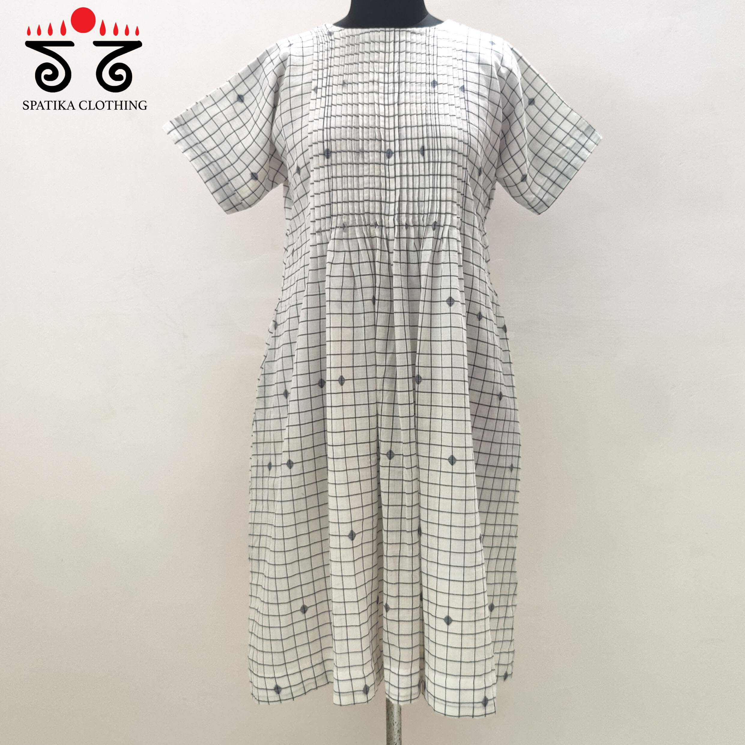 Jamdhani Handembroidered Dress