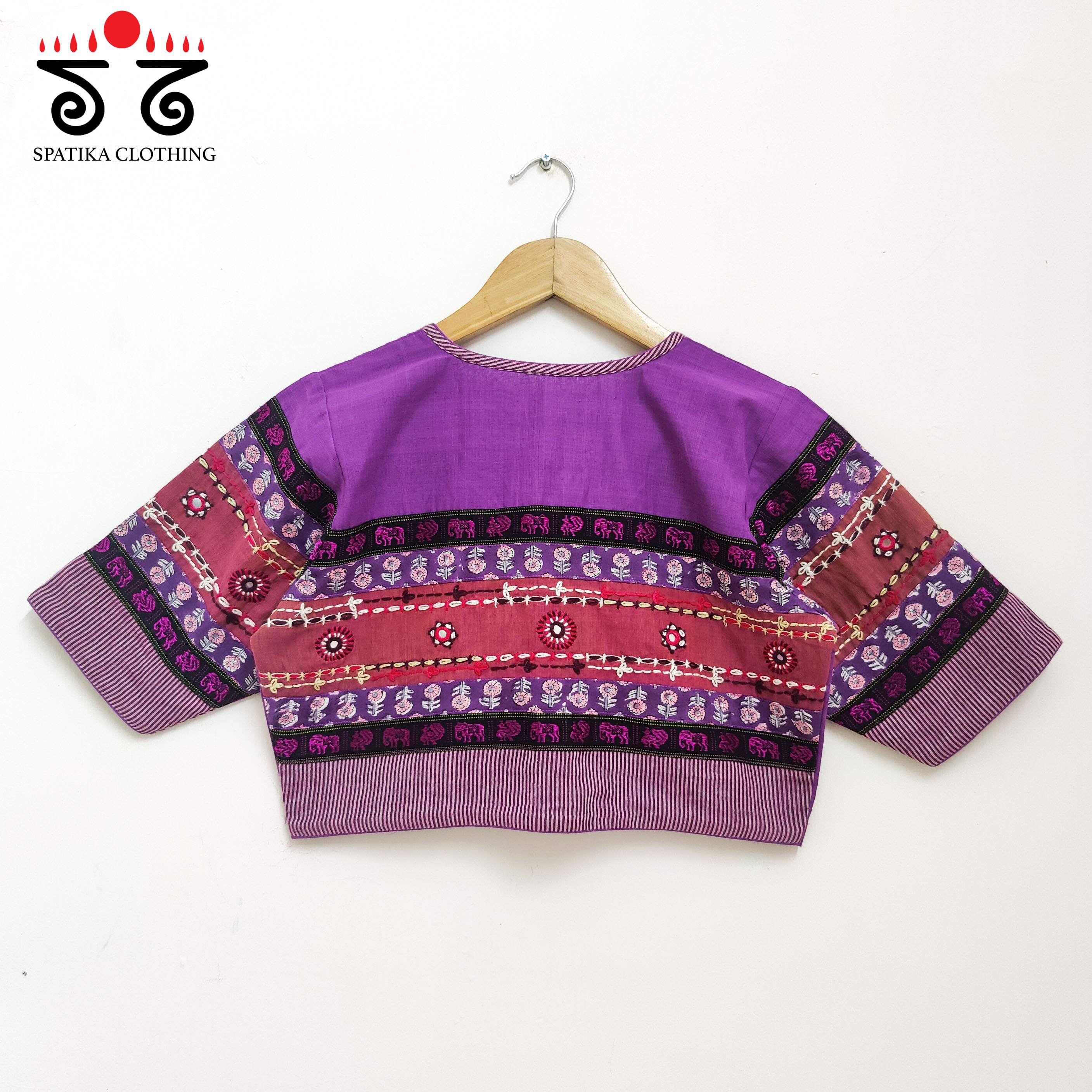 The Solid Lambani Blouse