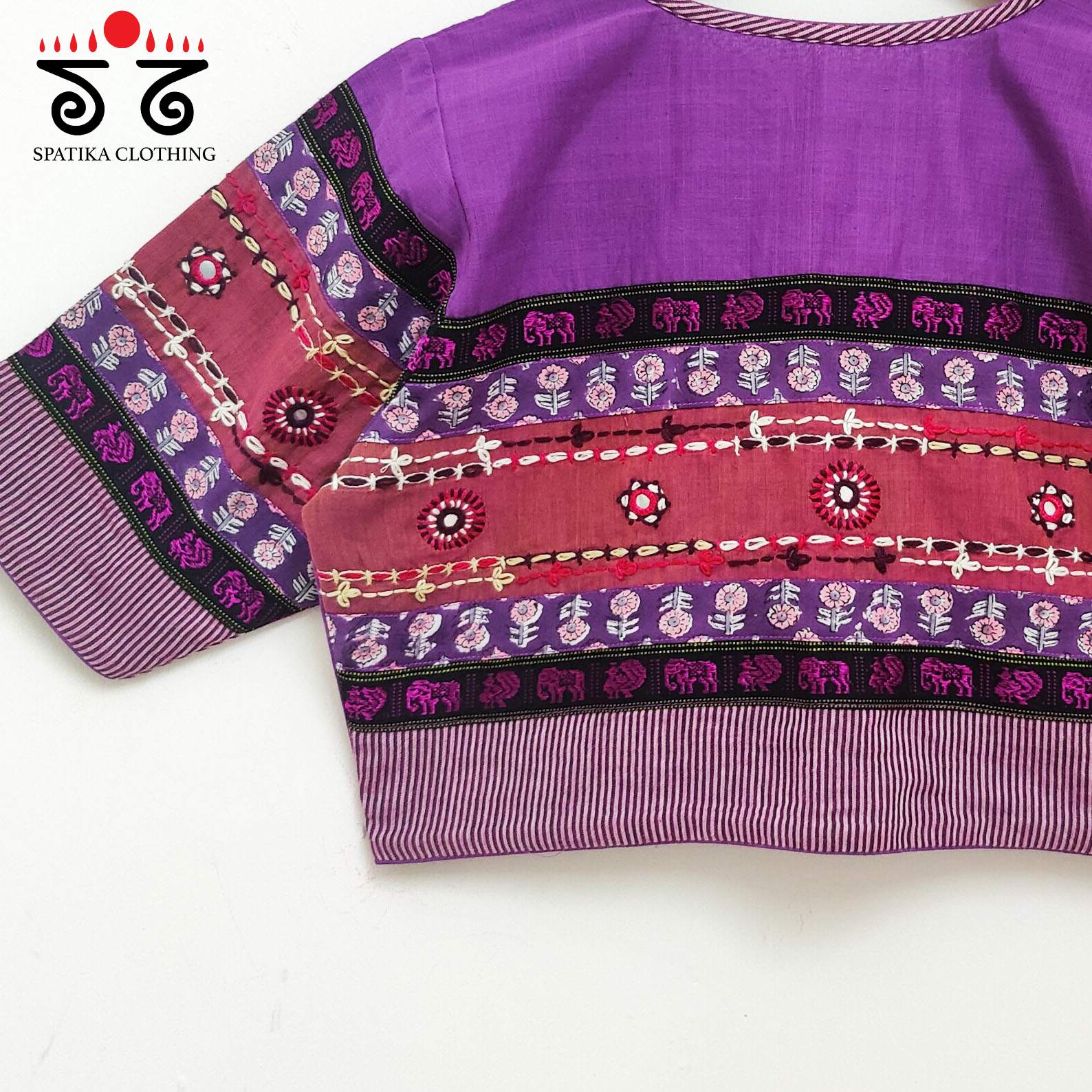 The Solid Lambani Blouse