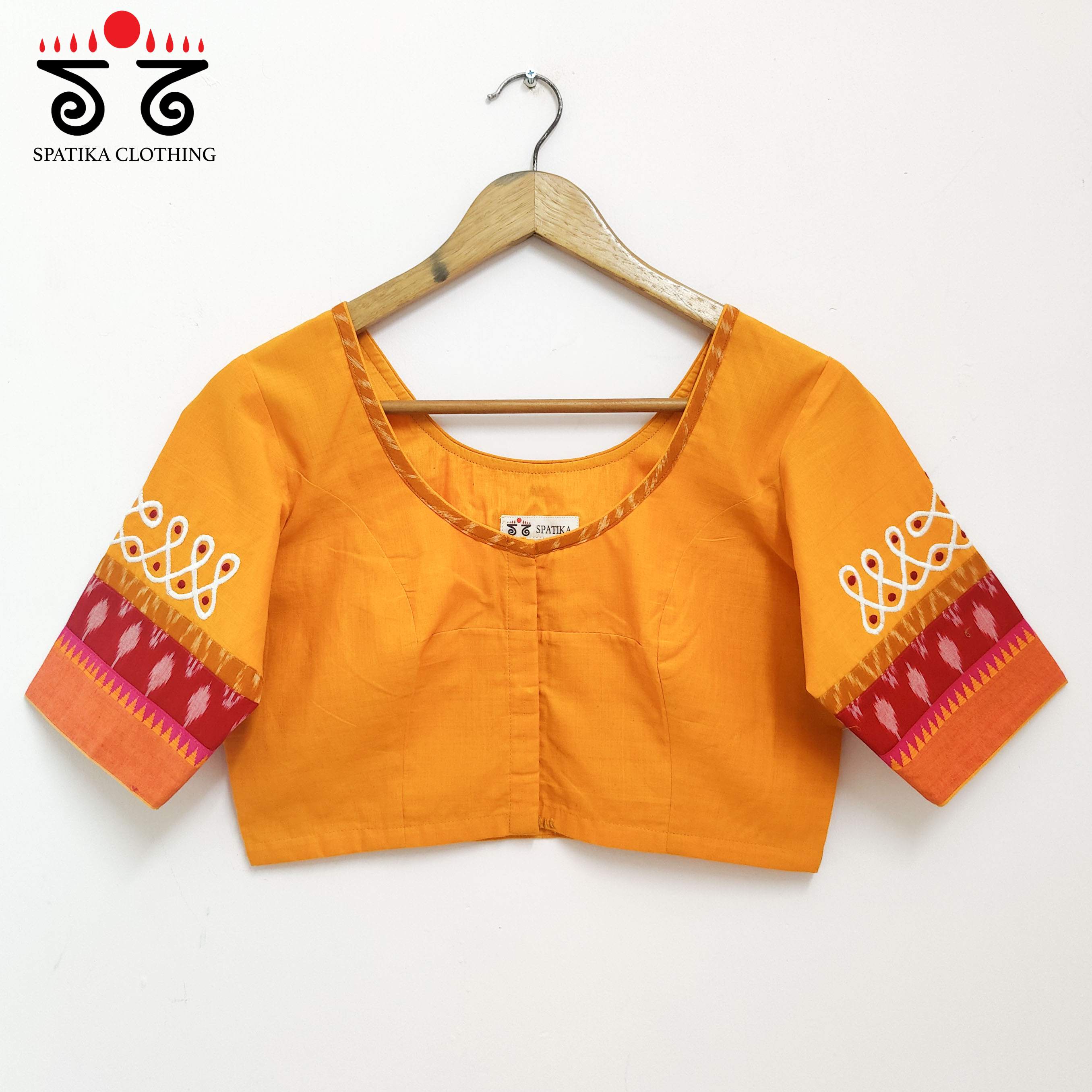 Prabhavati Kolam Handcrafted Blouse