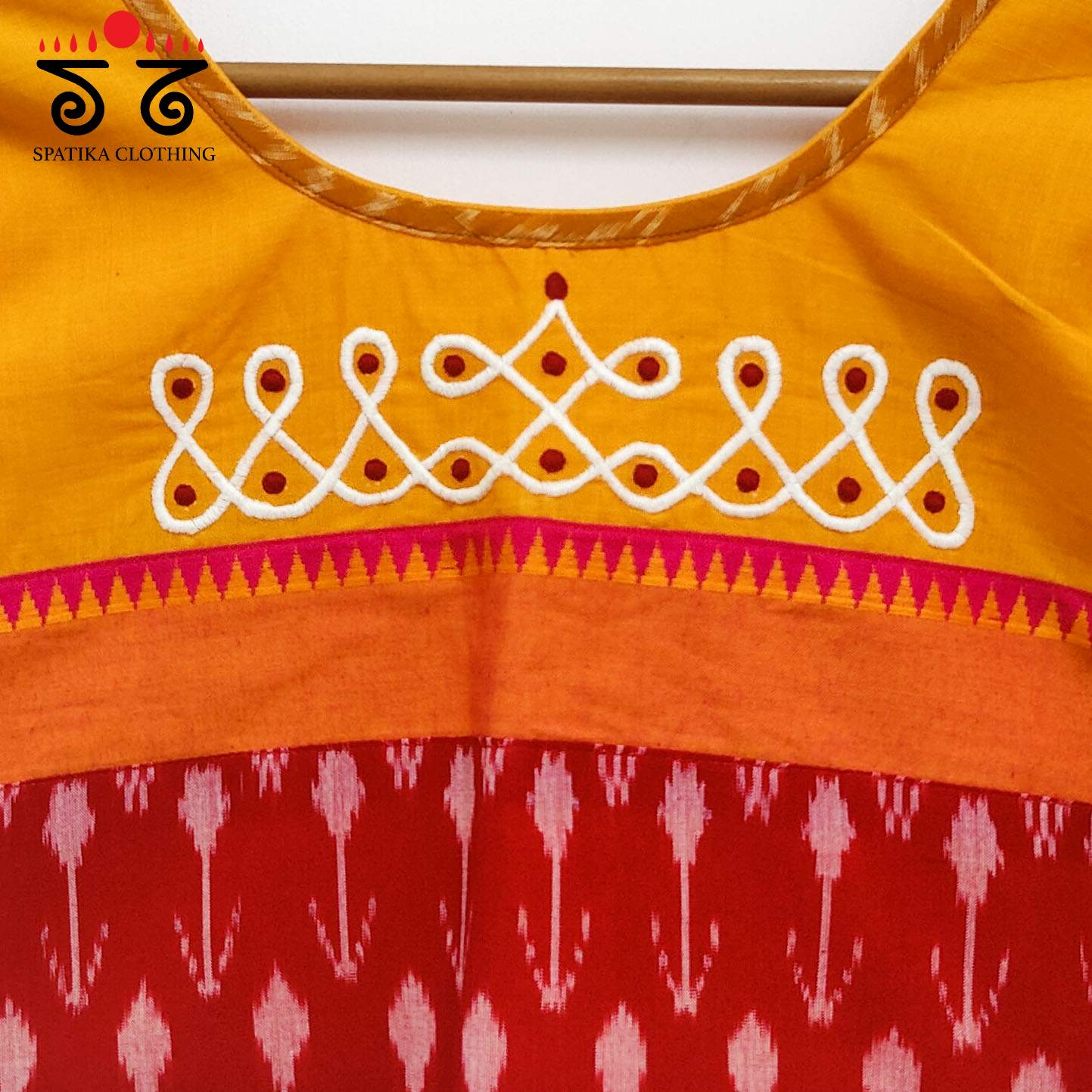 Prabhavati Kolam Handcrafted Blouse