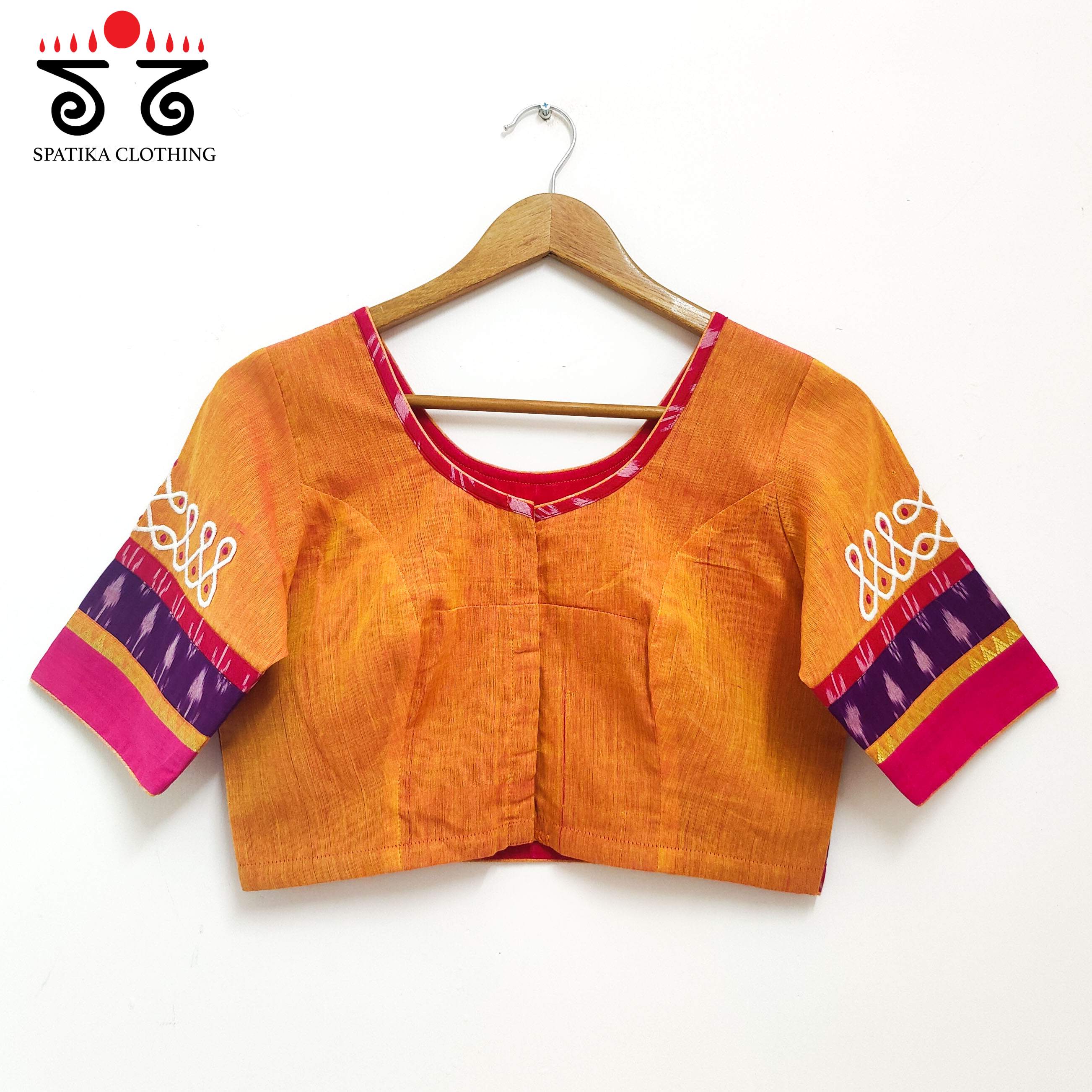 Prabhavati Kolam Handcrafted Blouse