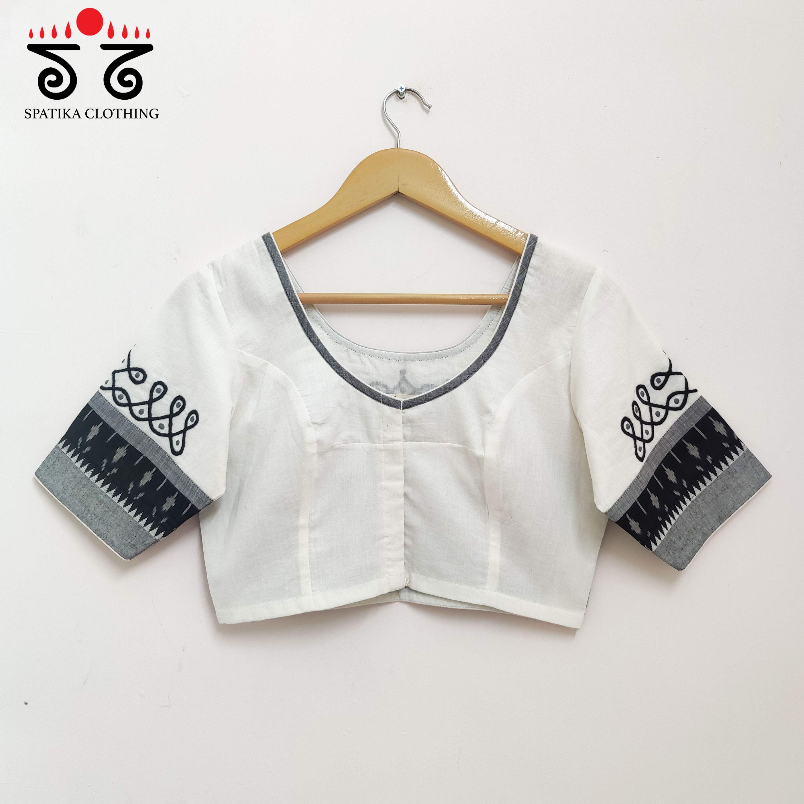 Prabhavati Kolam Handcrafted Blouse