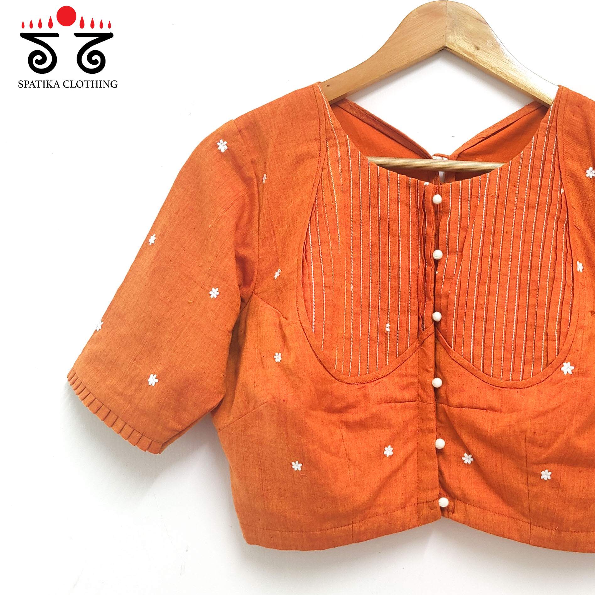 Boondhi-Handcrafted Blouse