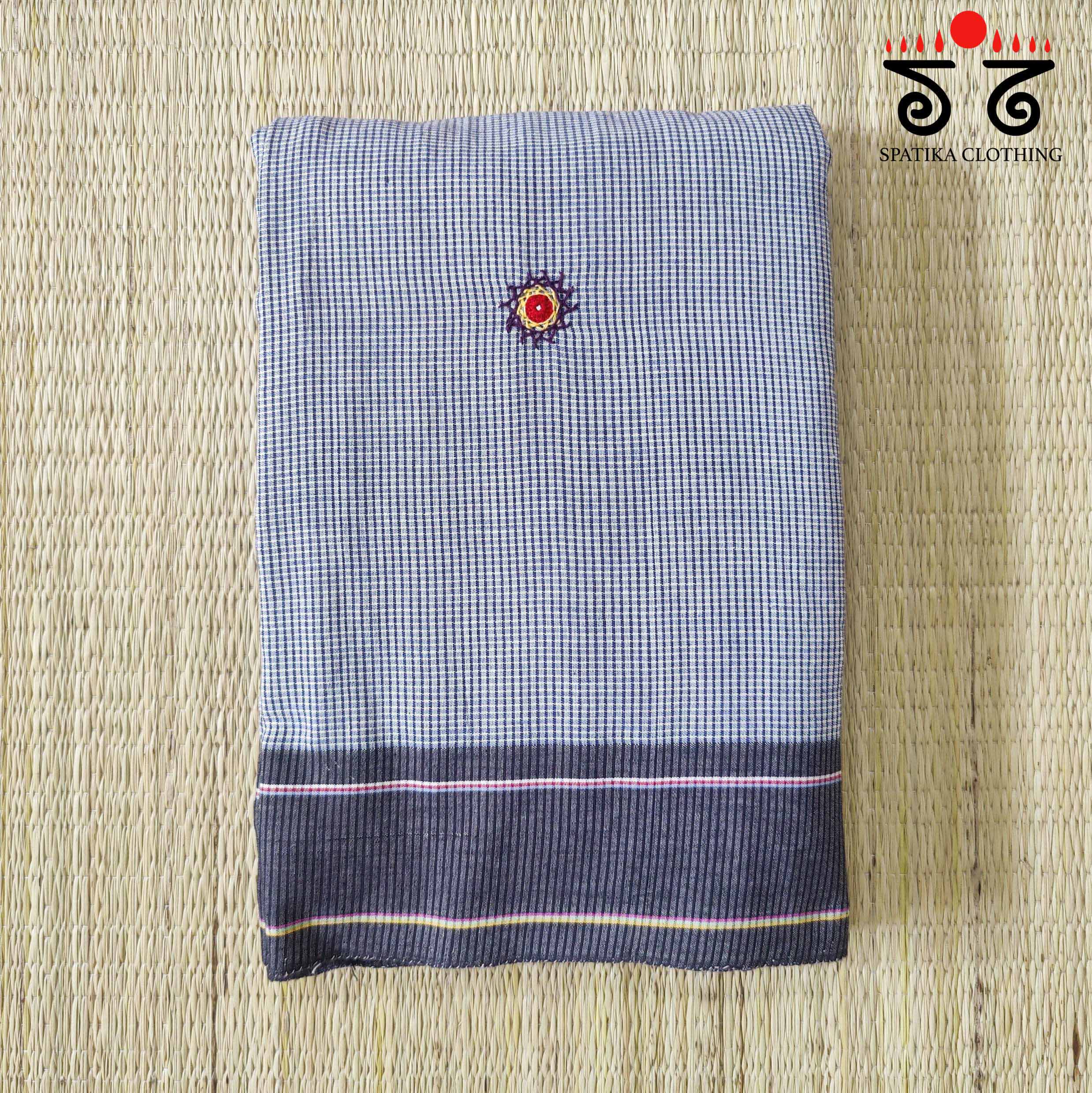 Lambani Hand Embroidered Revival Cotton Saree