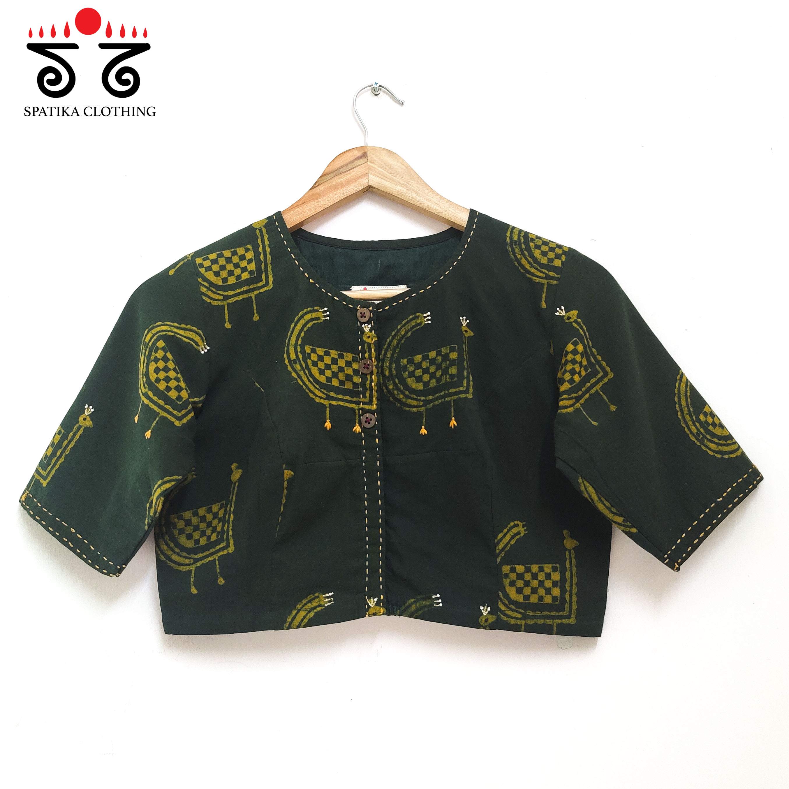 Morni - Hand Embroidered Blouse