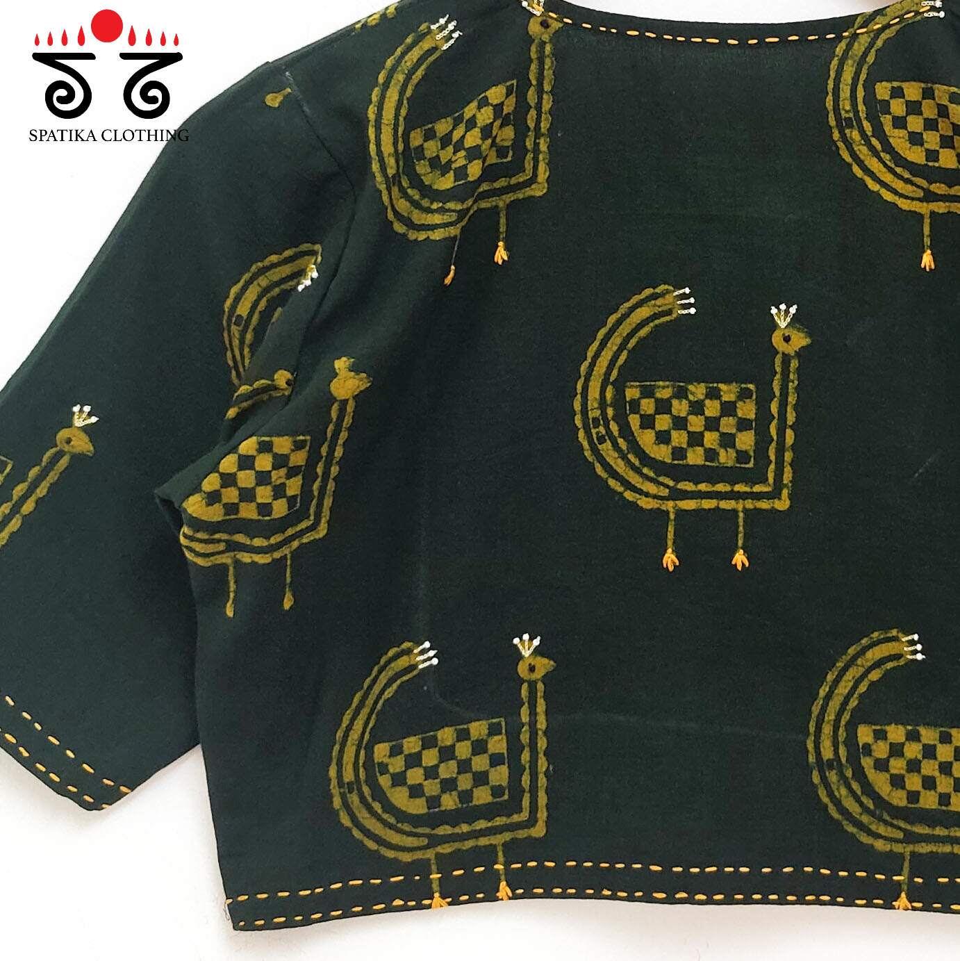 Morni - Hand Embroidered Blouse