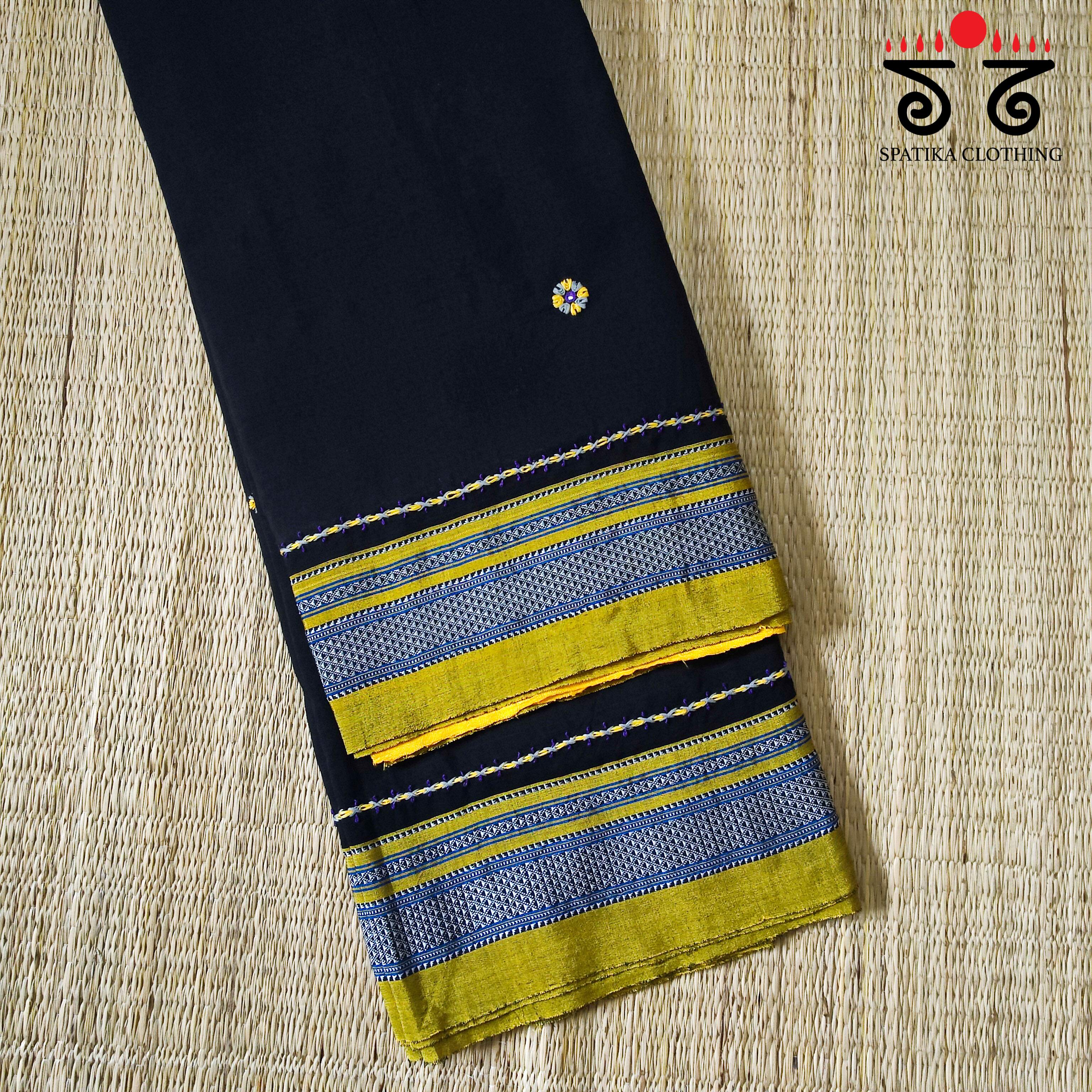 Ilkal Hand-embroidered Cotton Saree