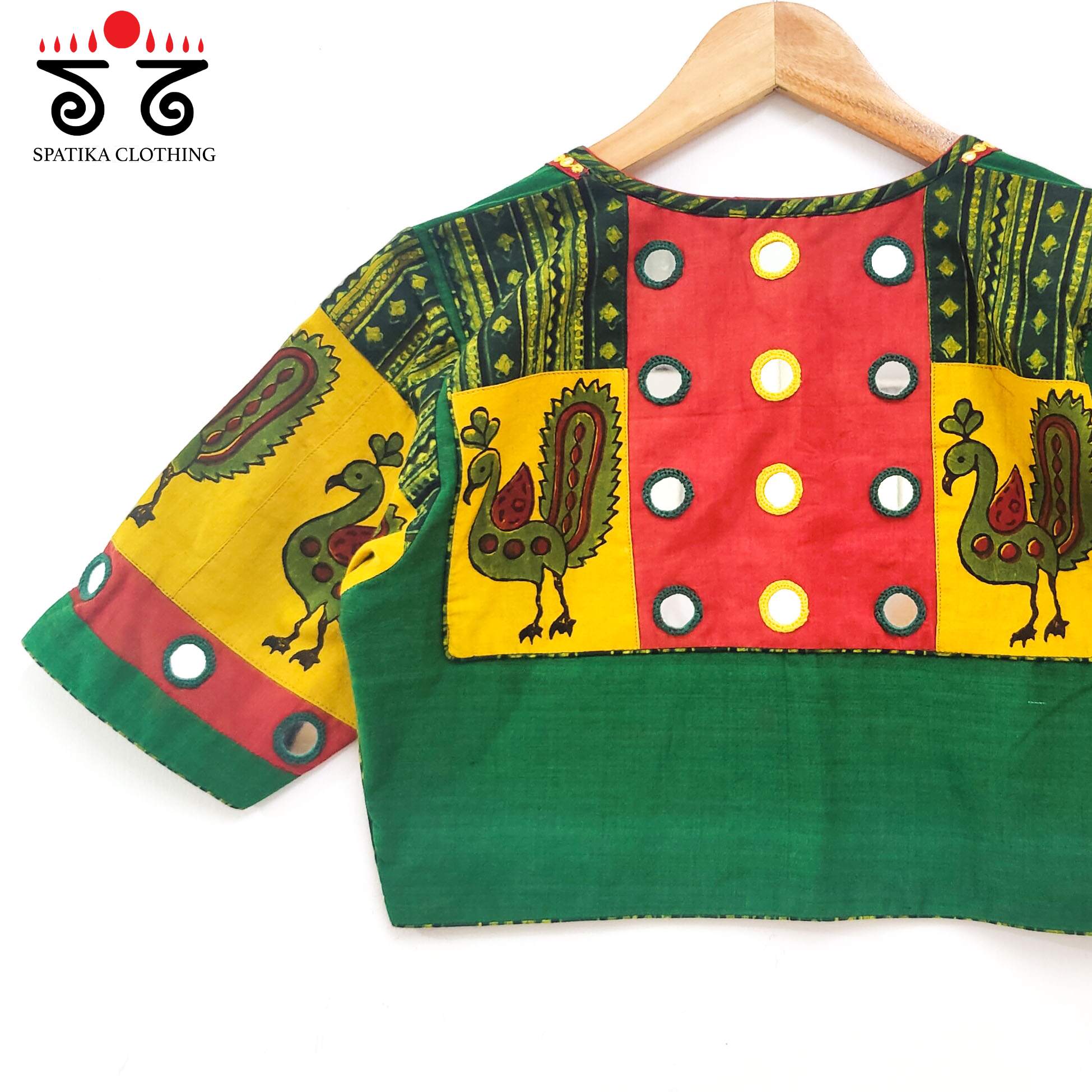 The Morni - Mirror work Blouse