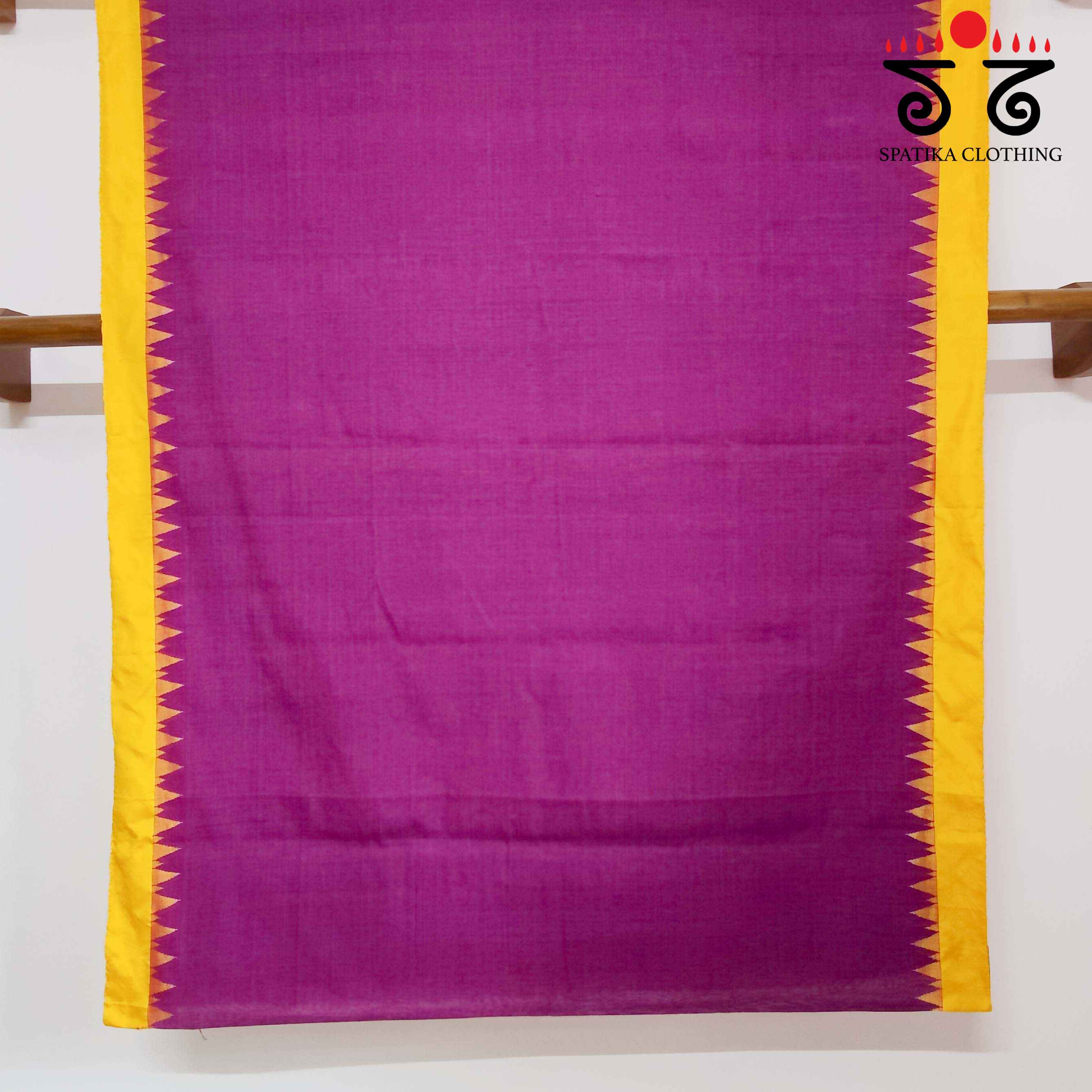 Ponduru Handspun Saree - With Silk border
