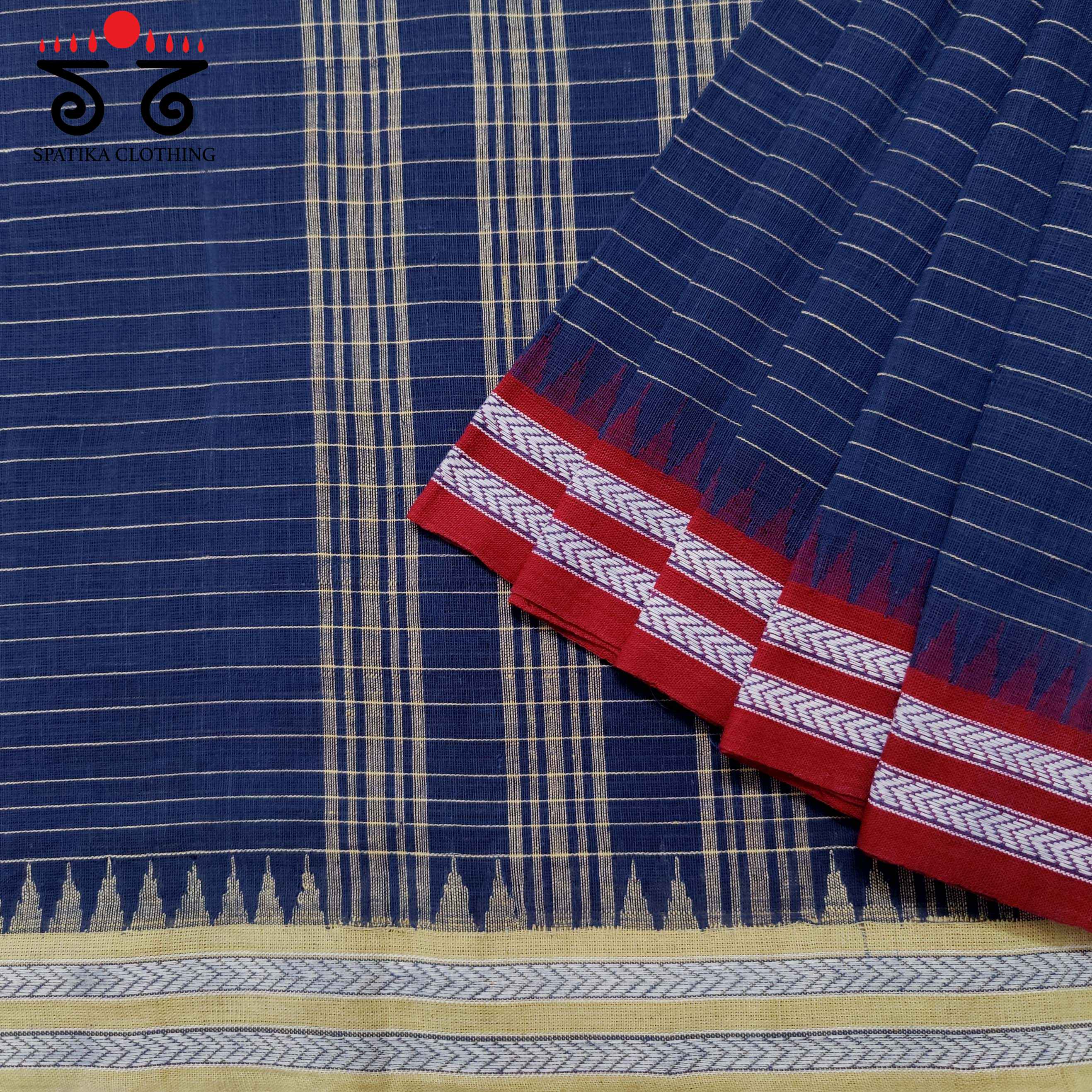 Ponduru Handspun Cotton Saree