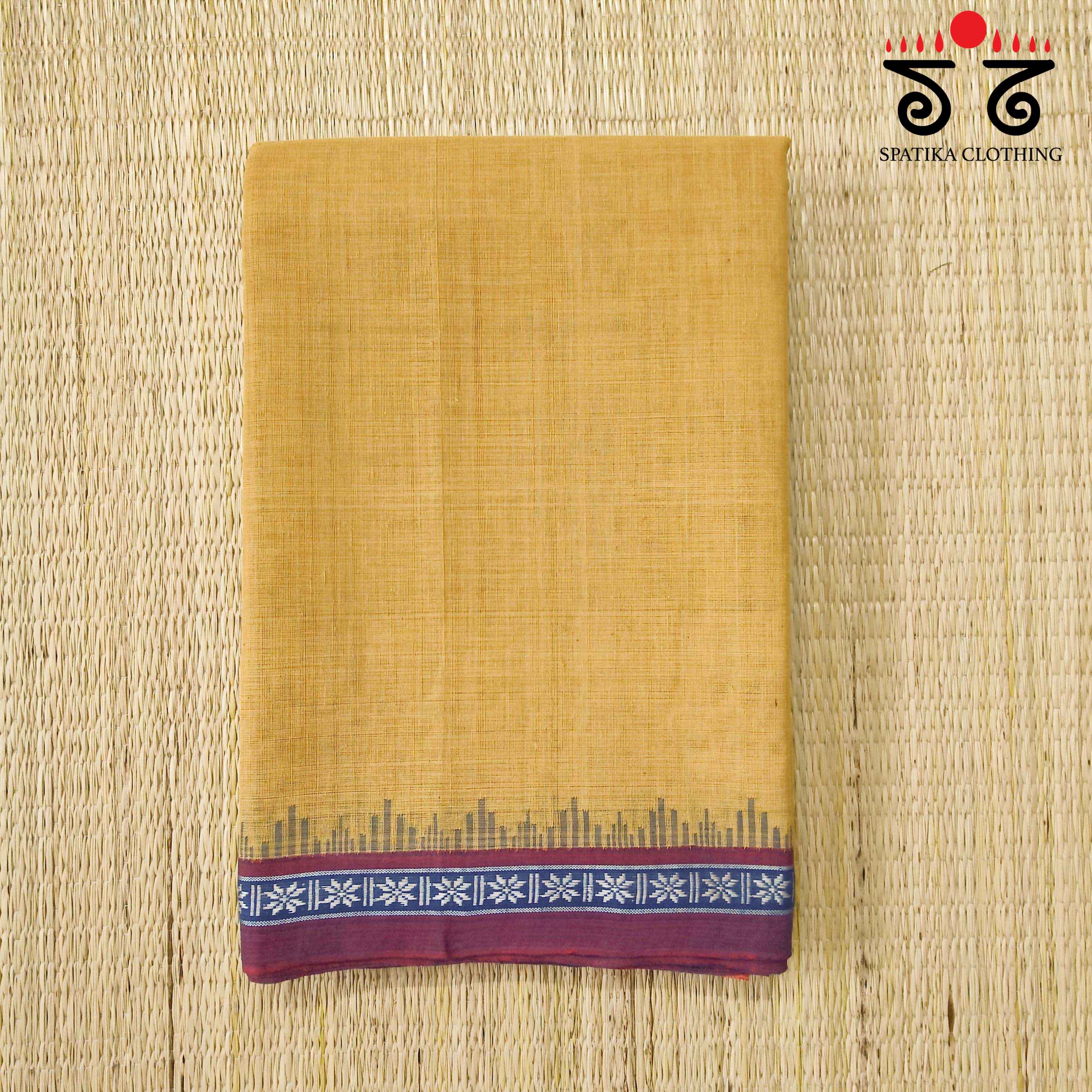 Ponduru Handspun Cotton Saree