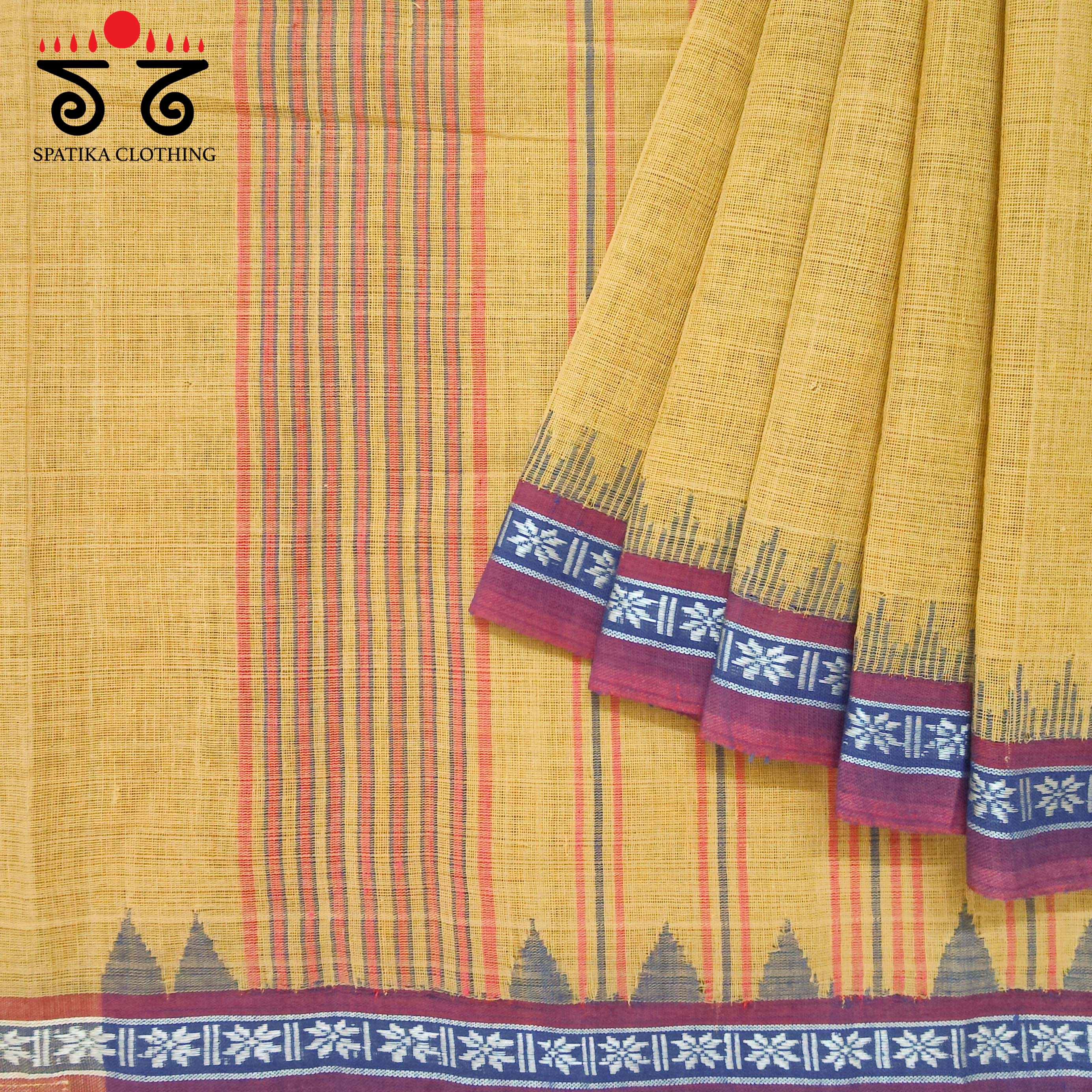 Ponduru Handspun Cotton Saree
