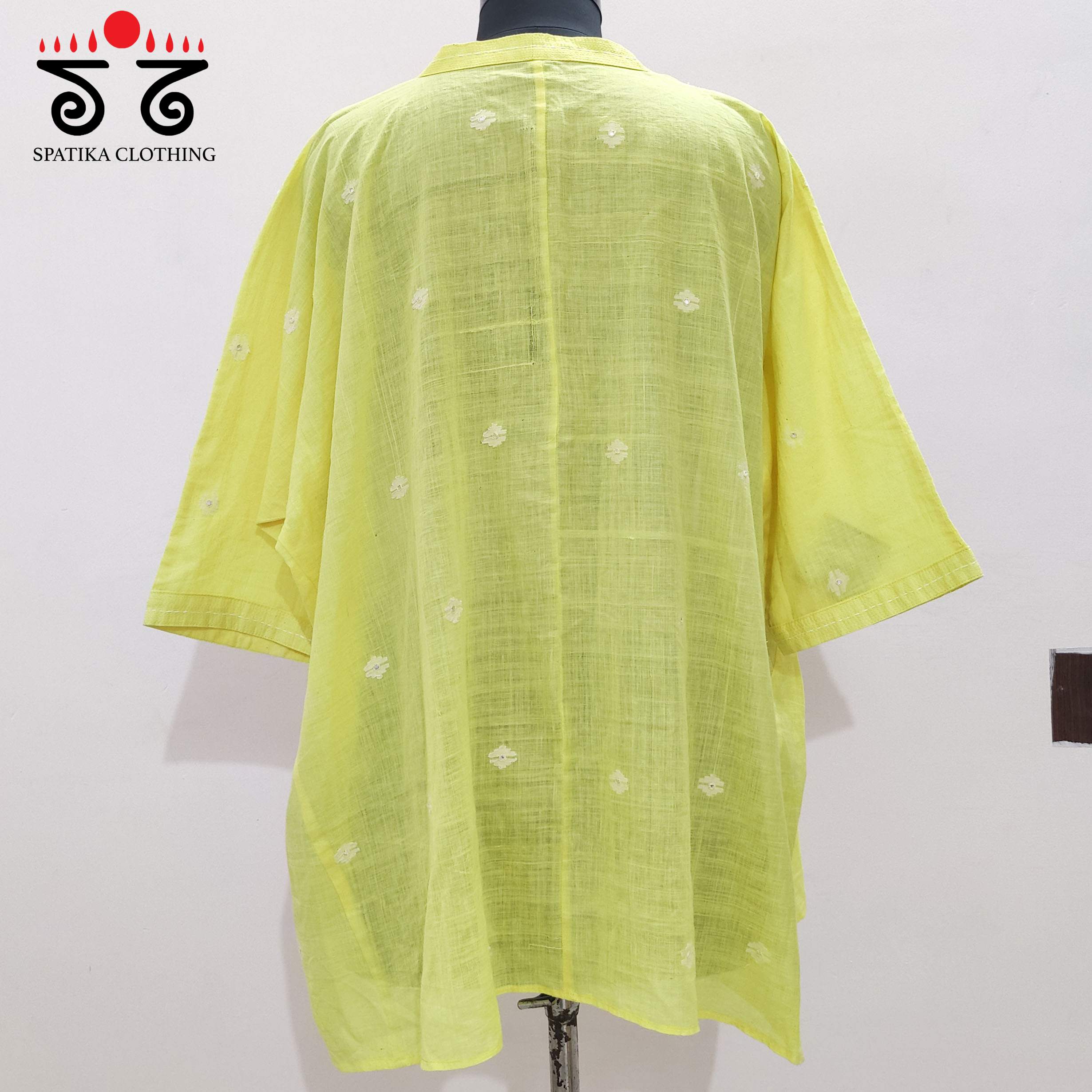 Handwoven Jamdhani Overlay