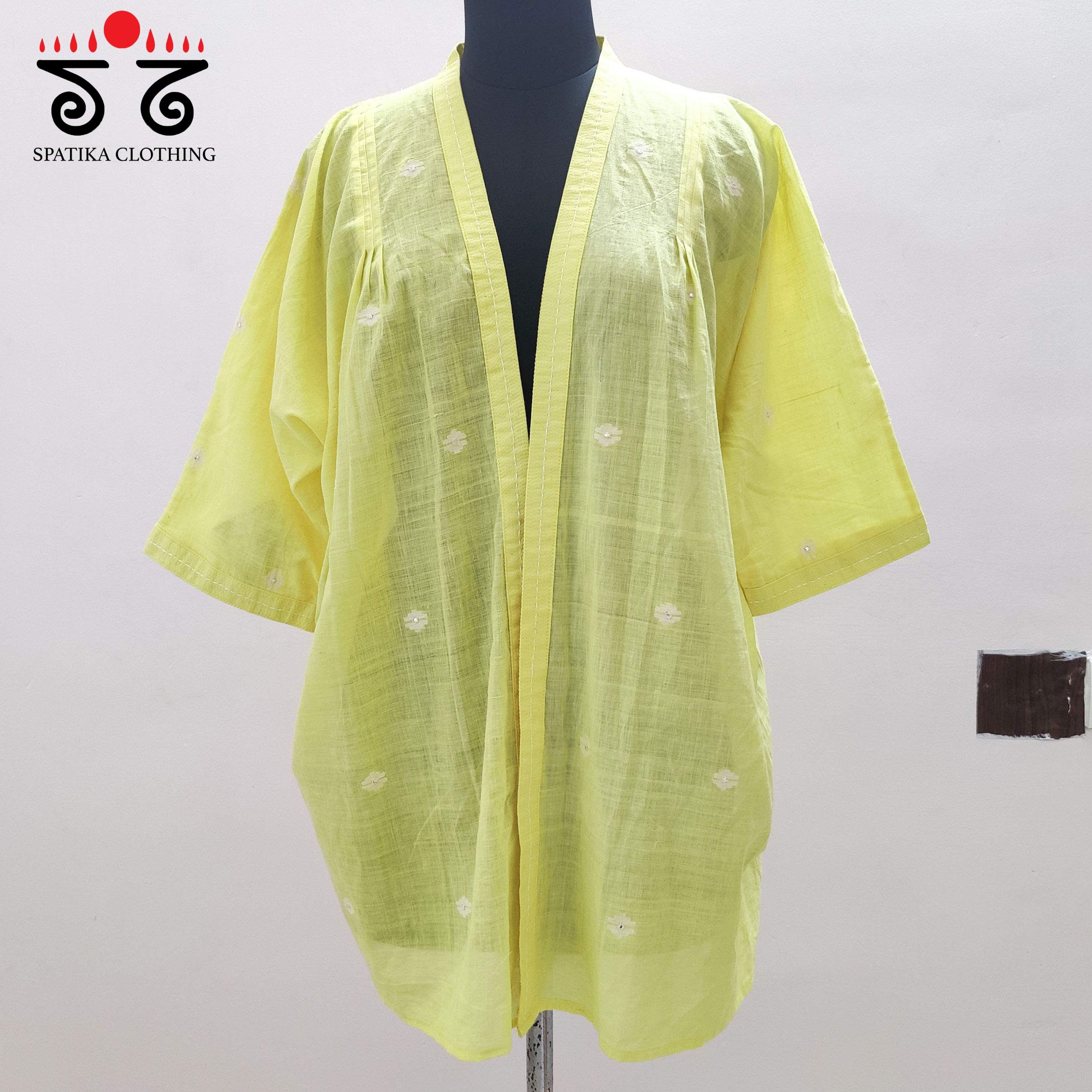 Handwoven Jamdhani Overlay