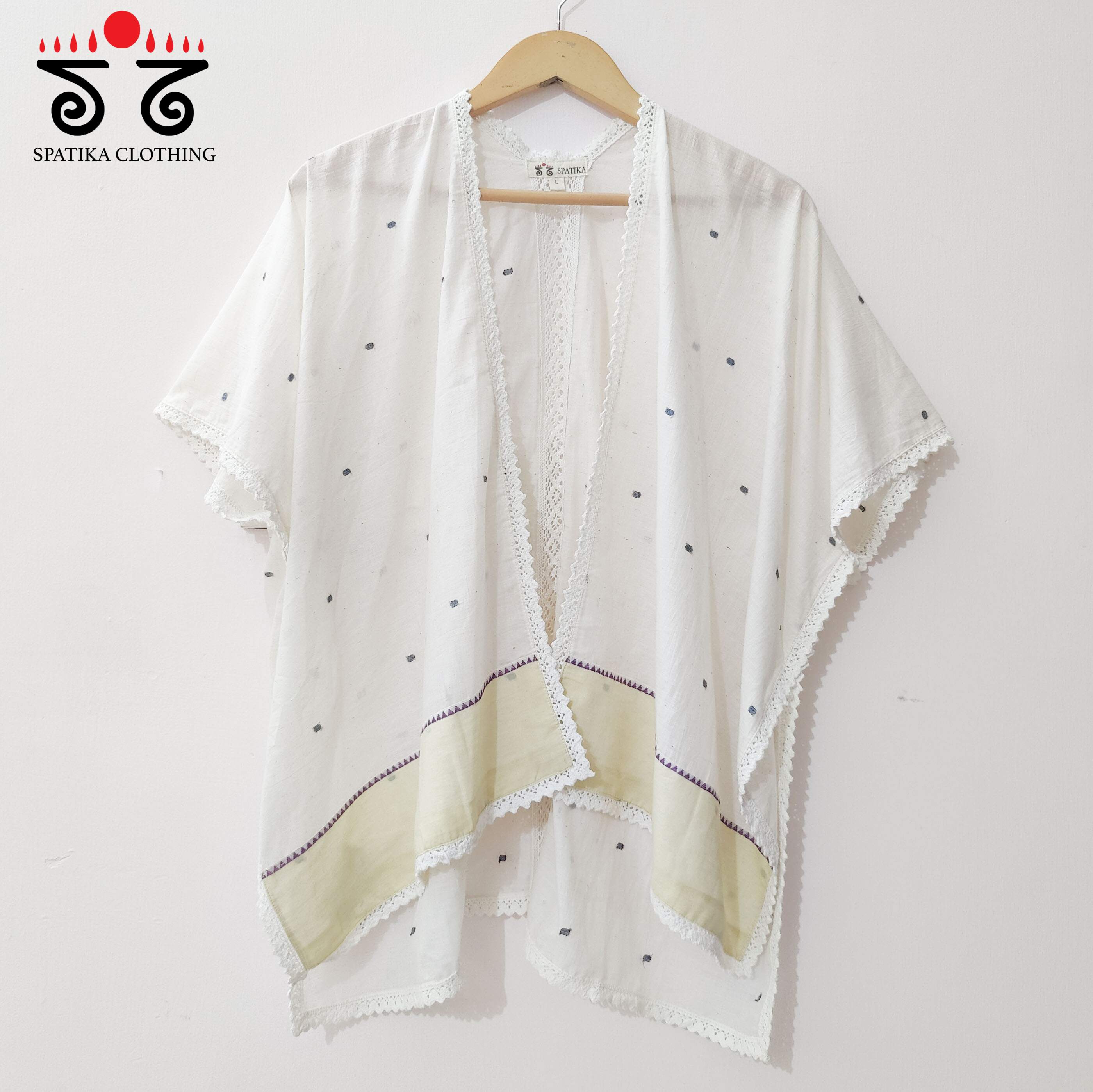 Handwoven Jamdhani Overlay