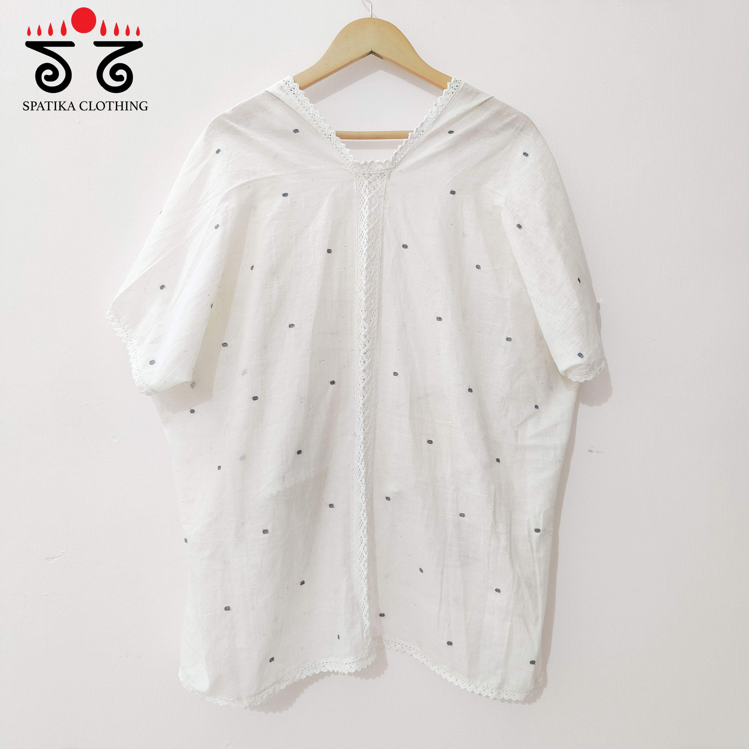 Handwoven Jamdhani Overlay