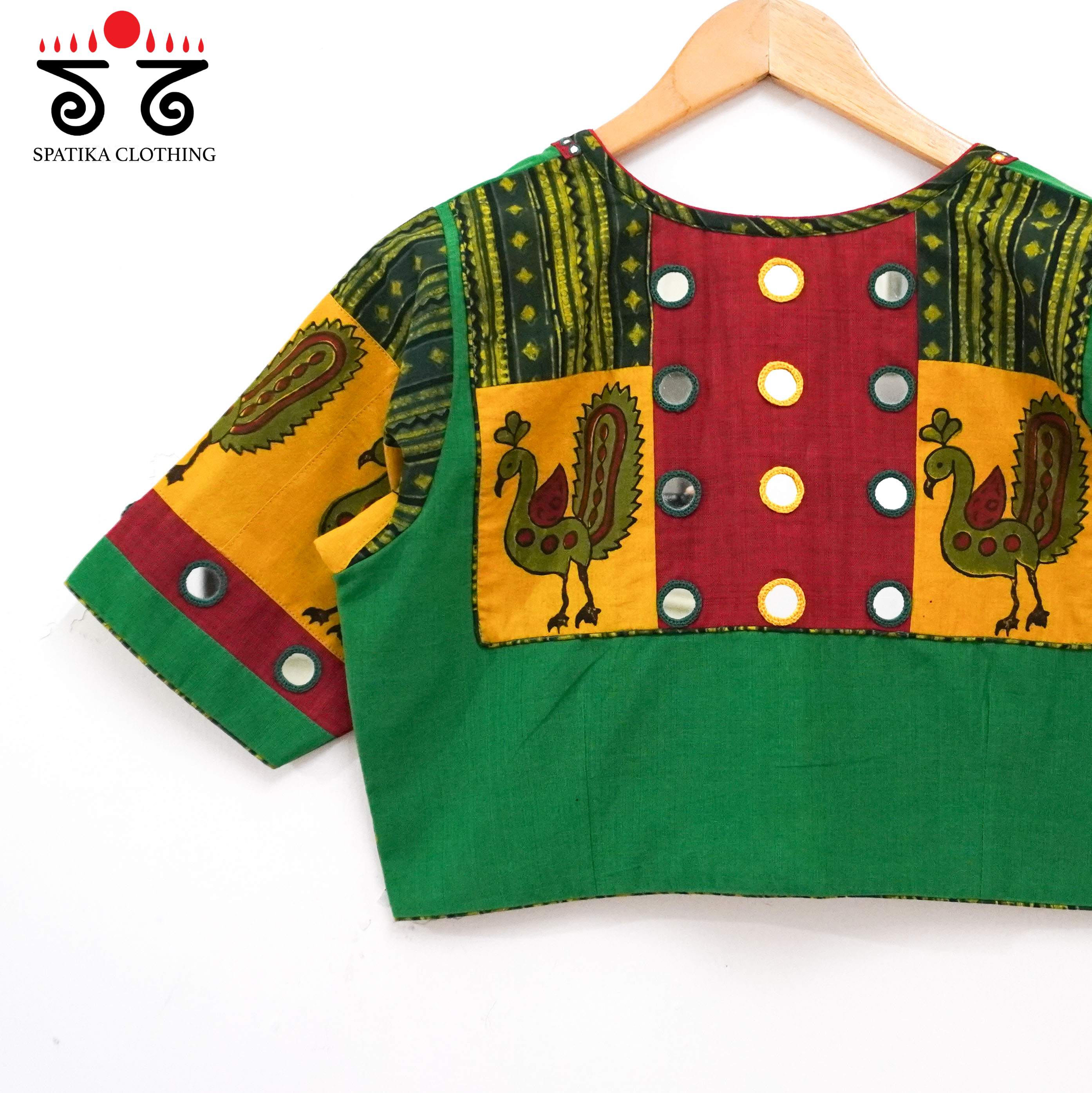 The Morni - Mirror work Blouse