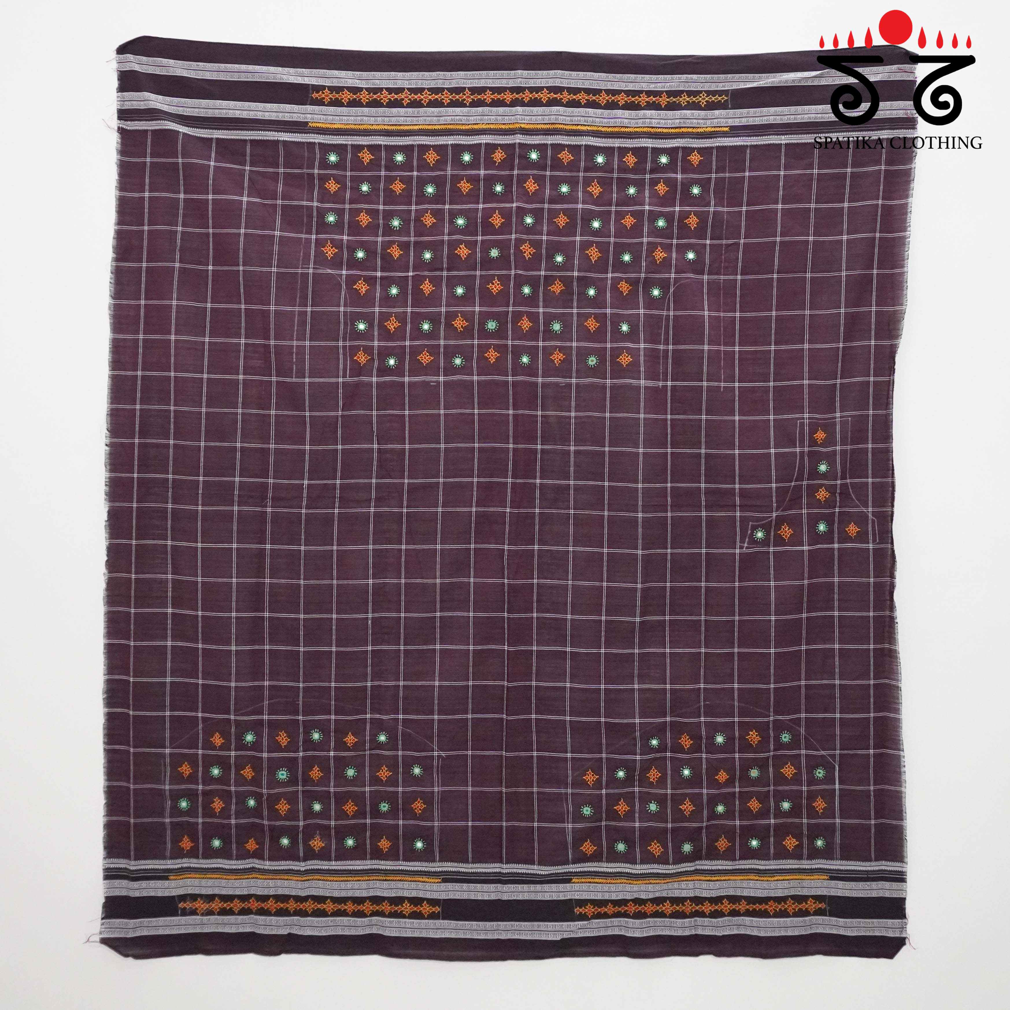 Banjara Hand Embroidered Ilkal Blouse Fabric