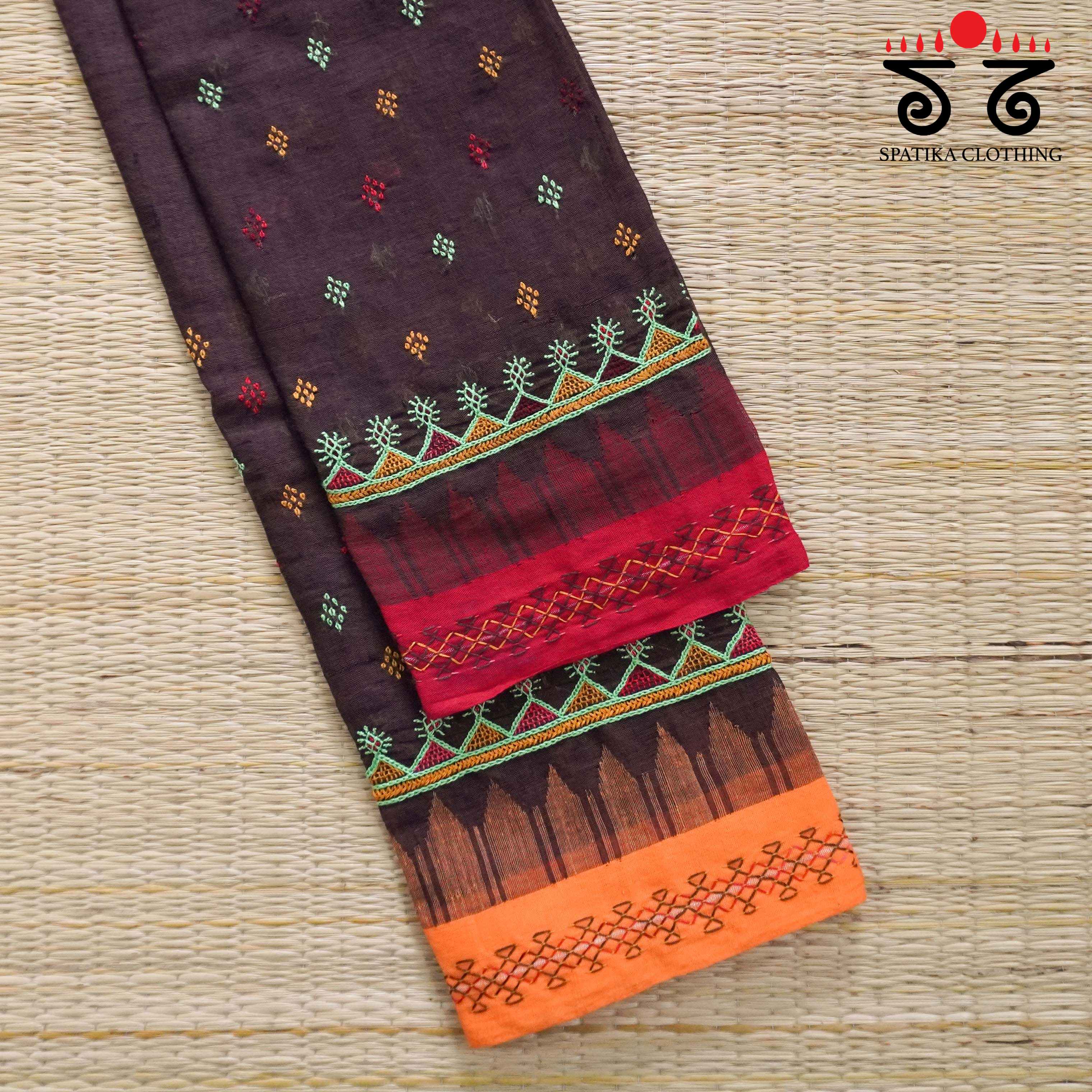 Banjara Hand Embroidered Ponduru Blouse Fabric