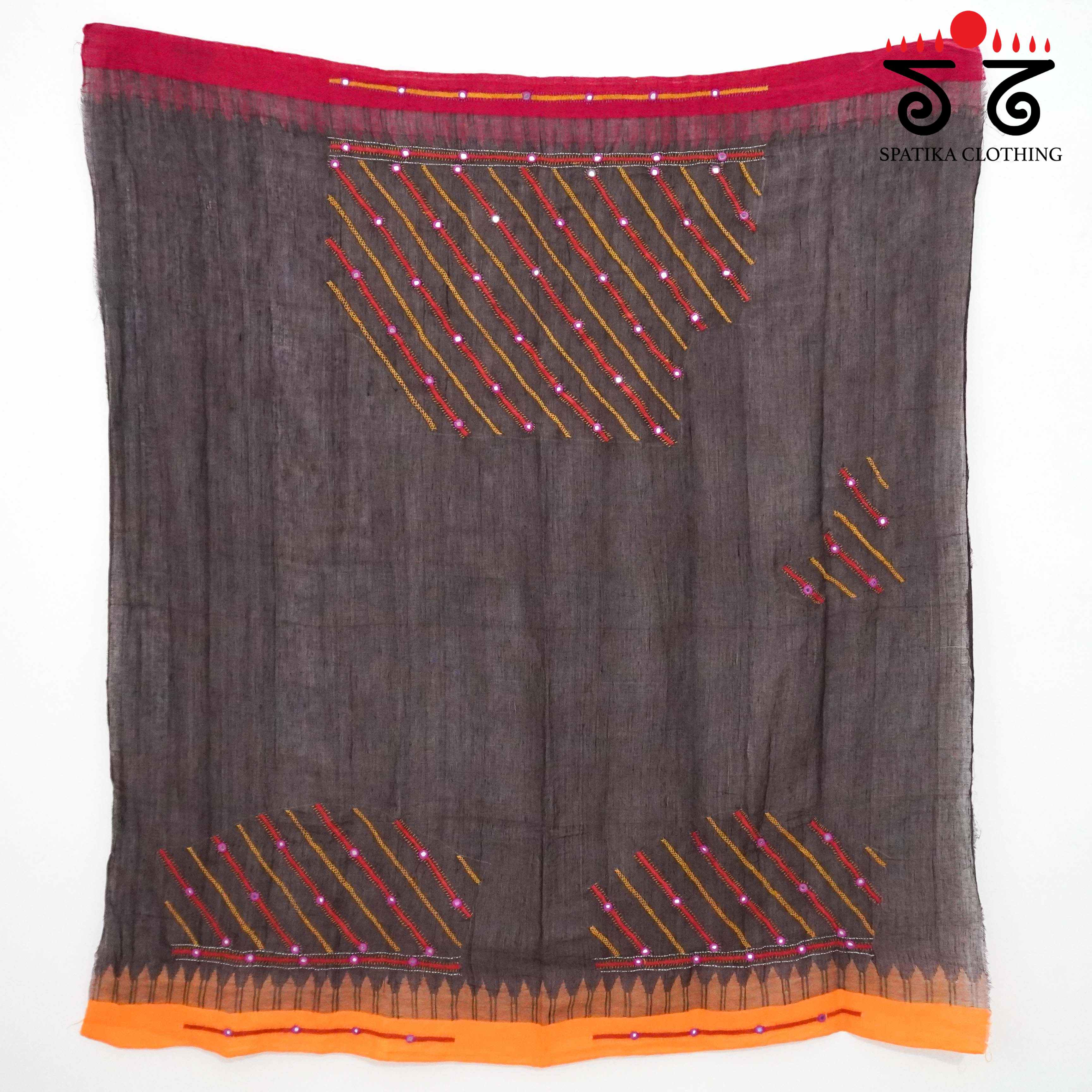 Banjara Hand Embroidered Ponduru Blouse Fabric