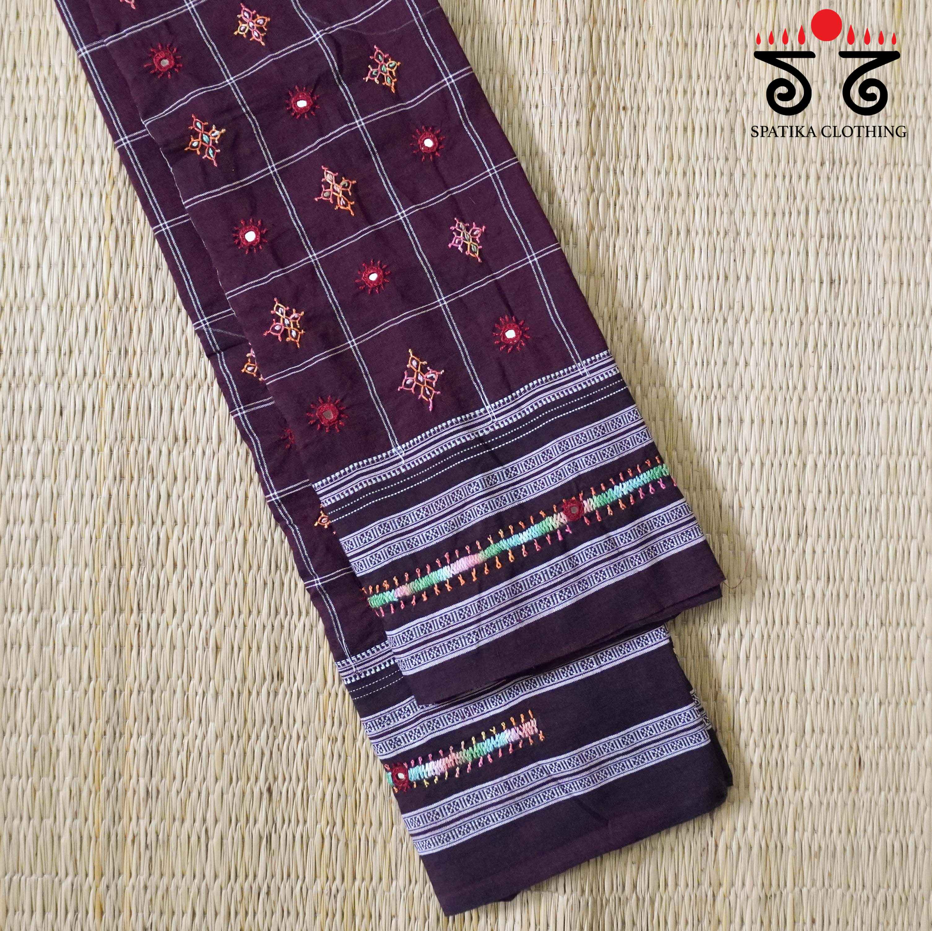 Banjara Hand Embroidered Ilkal Blouse Fabric