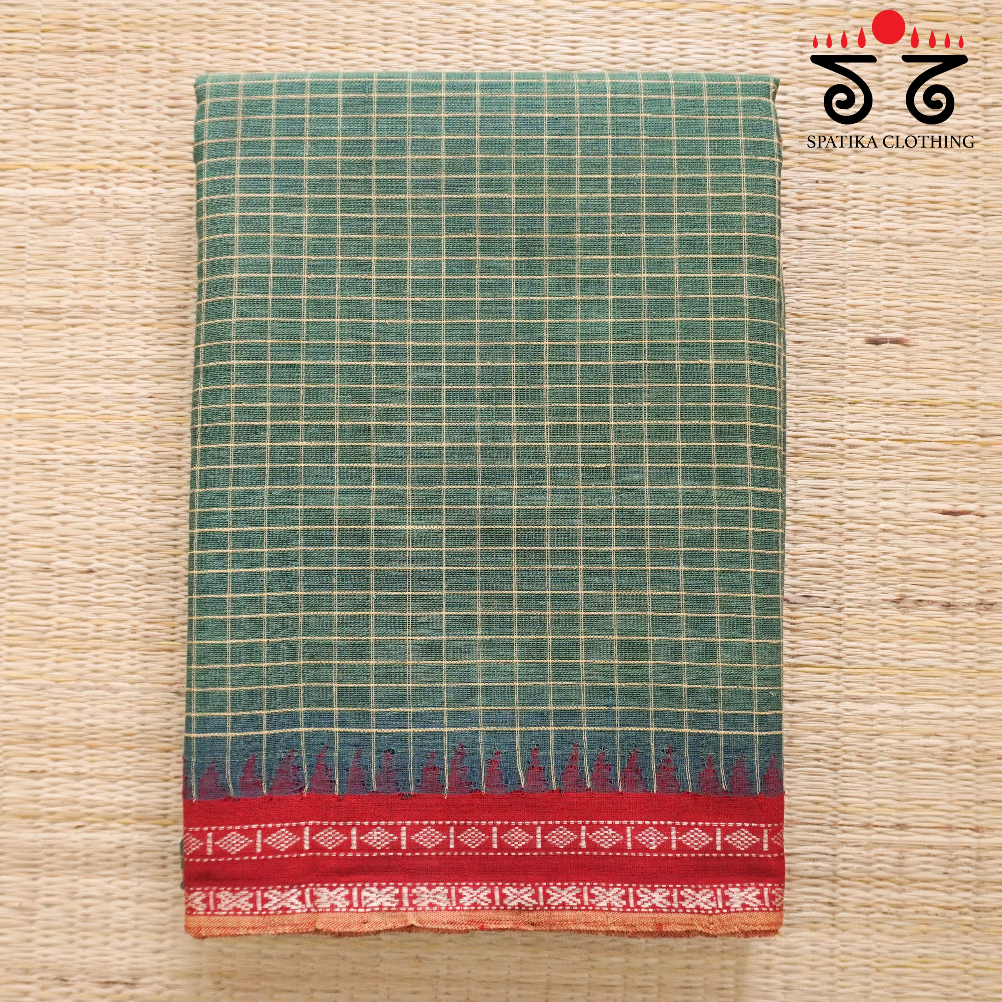 Ponduru Handspun Cotton Saree