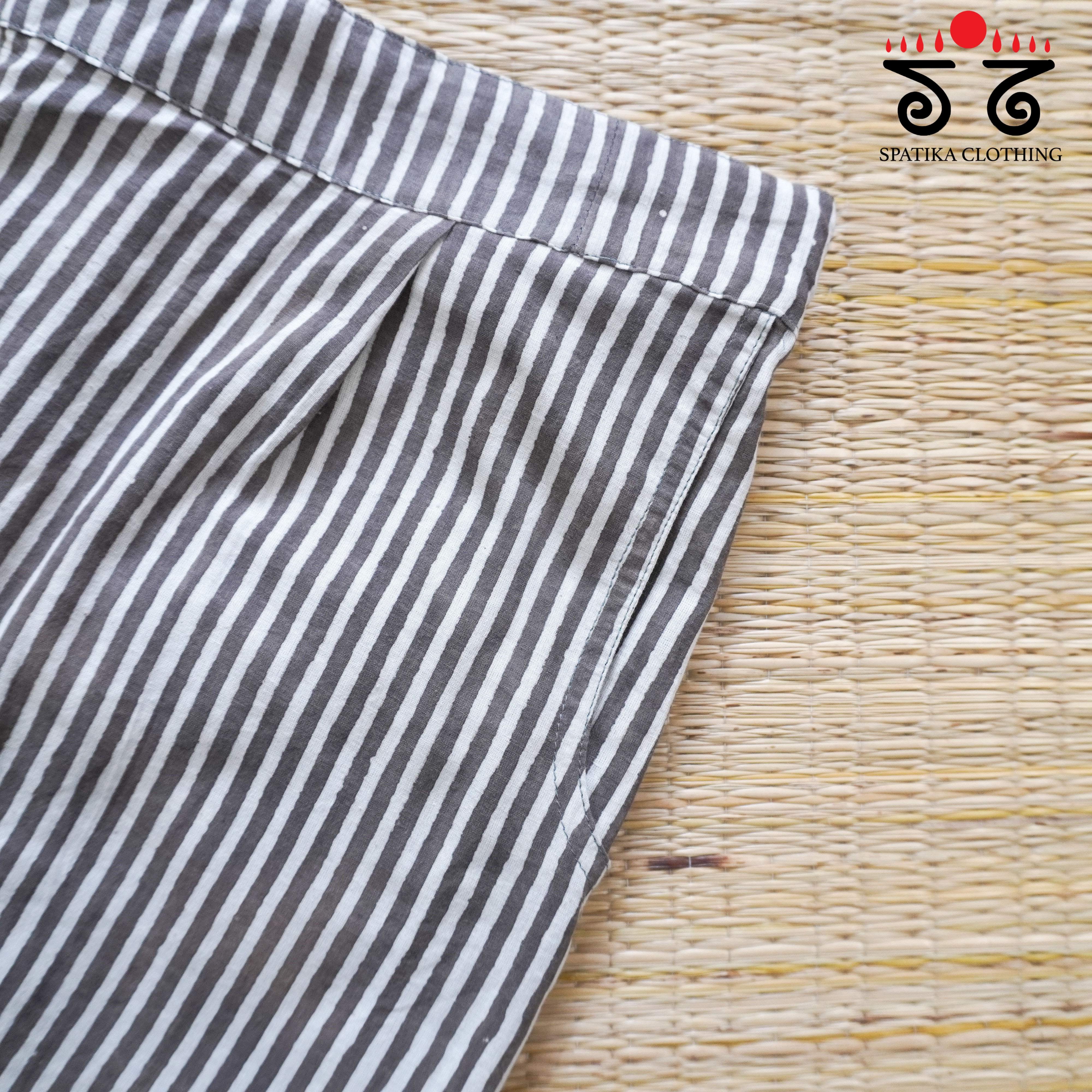 Hand Embroidered Ajrak Women's Pant