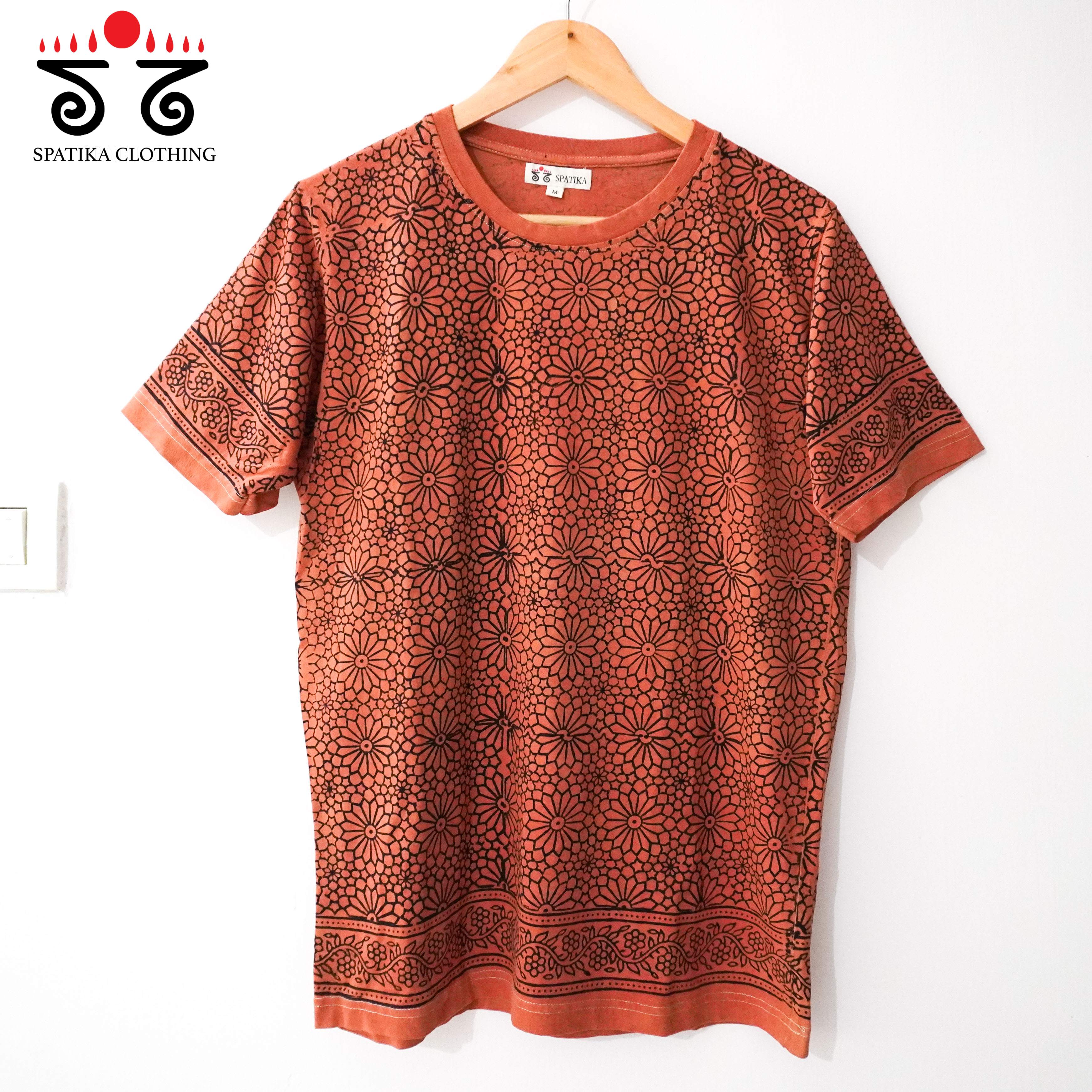 Hand Block Printed Unisex T-shirt