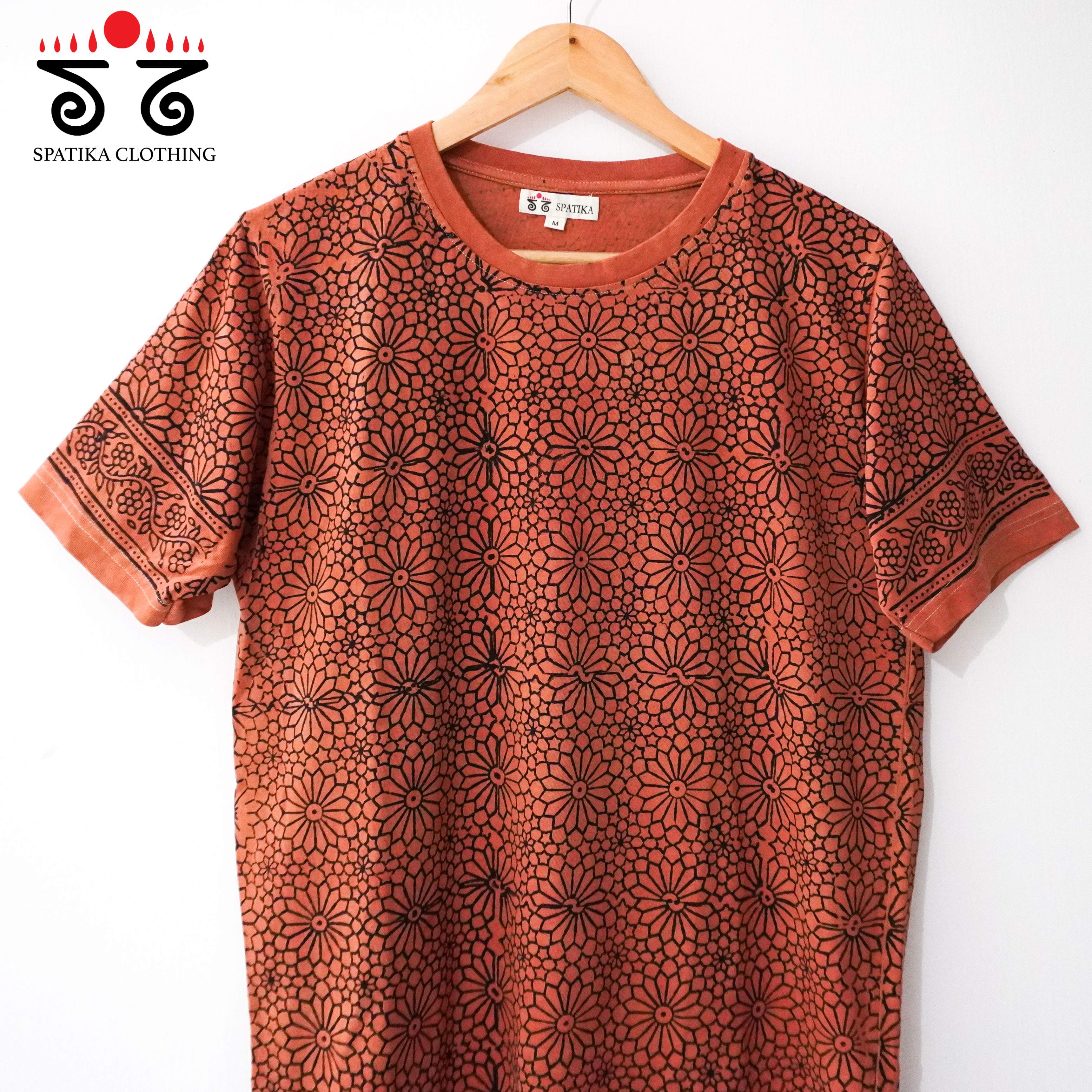 Hand Block Printed Unisex T-shirt