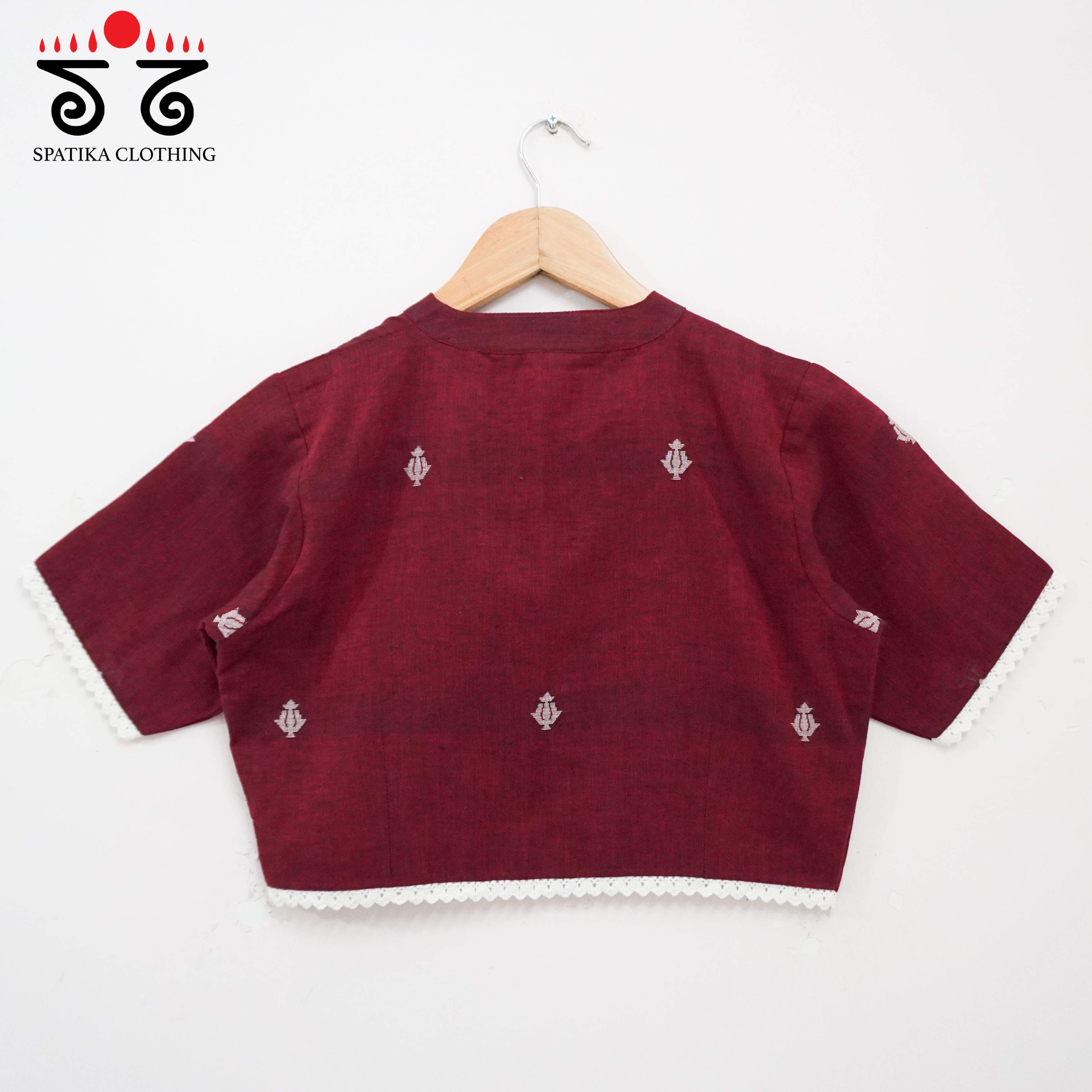 Jamdhani Lace Blouse