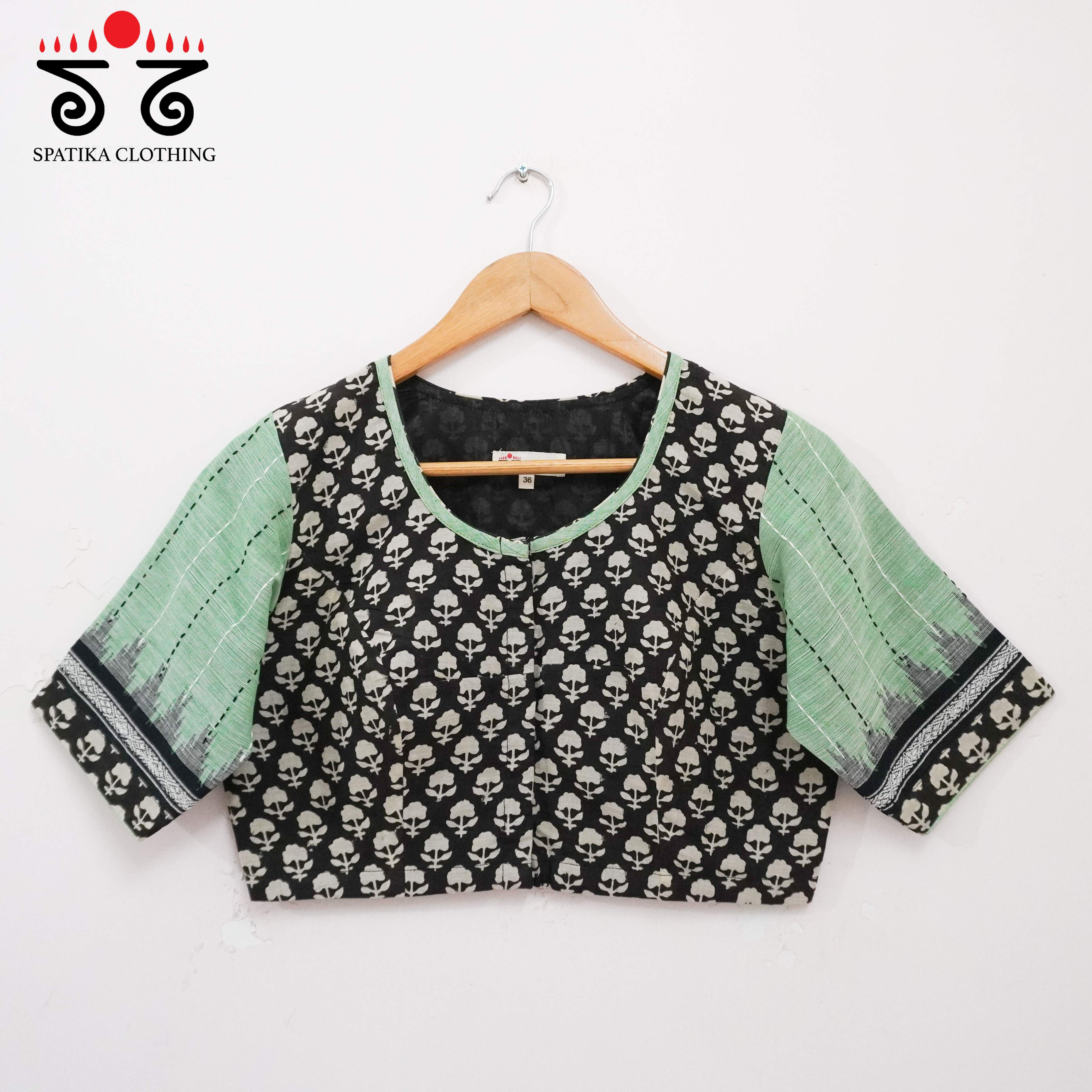 Ponduru Bagru - Handcrafted Blouse